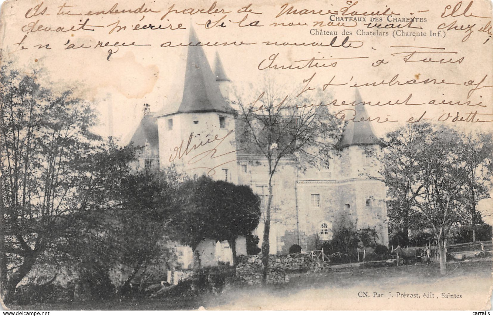 16-CHATEAUX DES CHARENTES-N°3787-B/0177 - Other & Unclassified