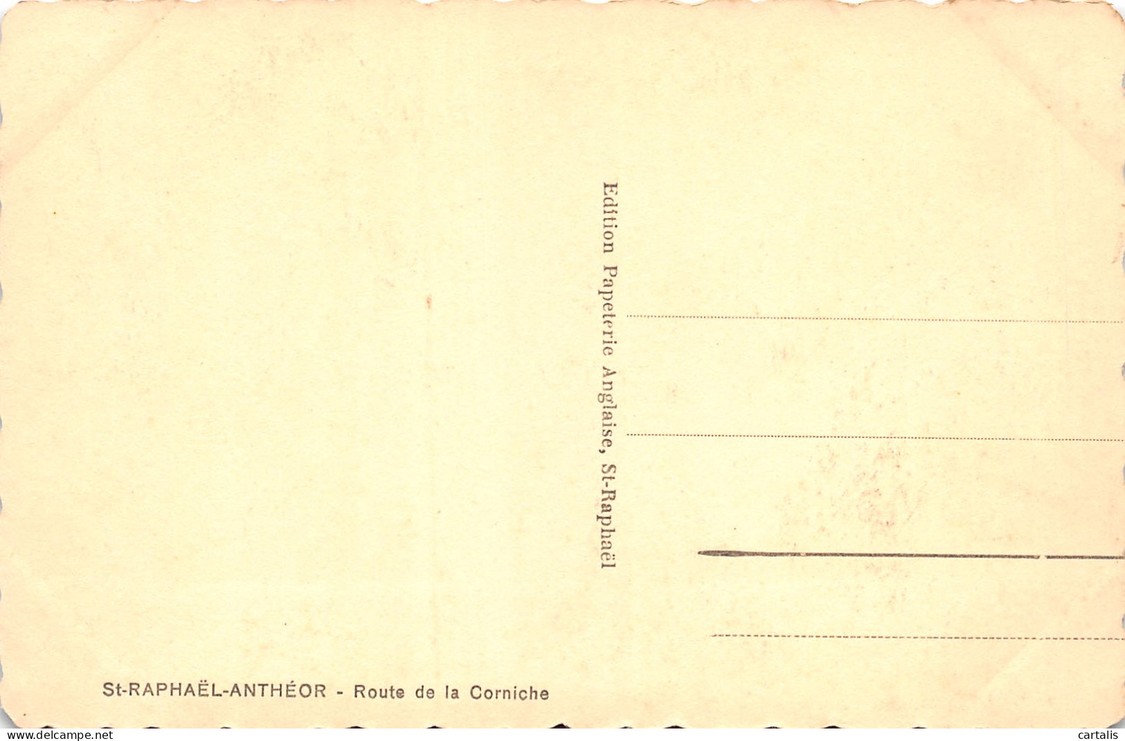 83-SAINT RAPHAEL ANTHEOR-N°3787-A/0161 - Saint-Raphaël