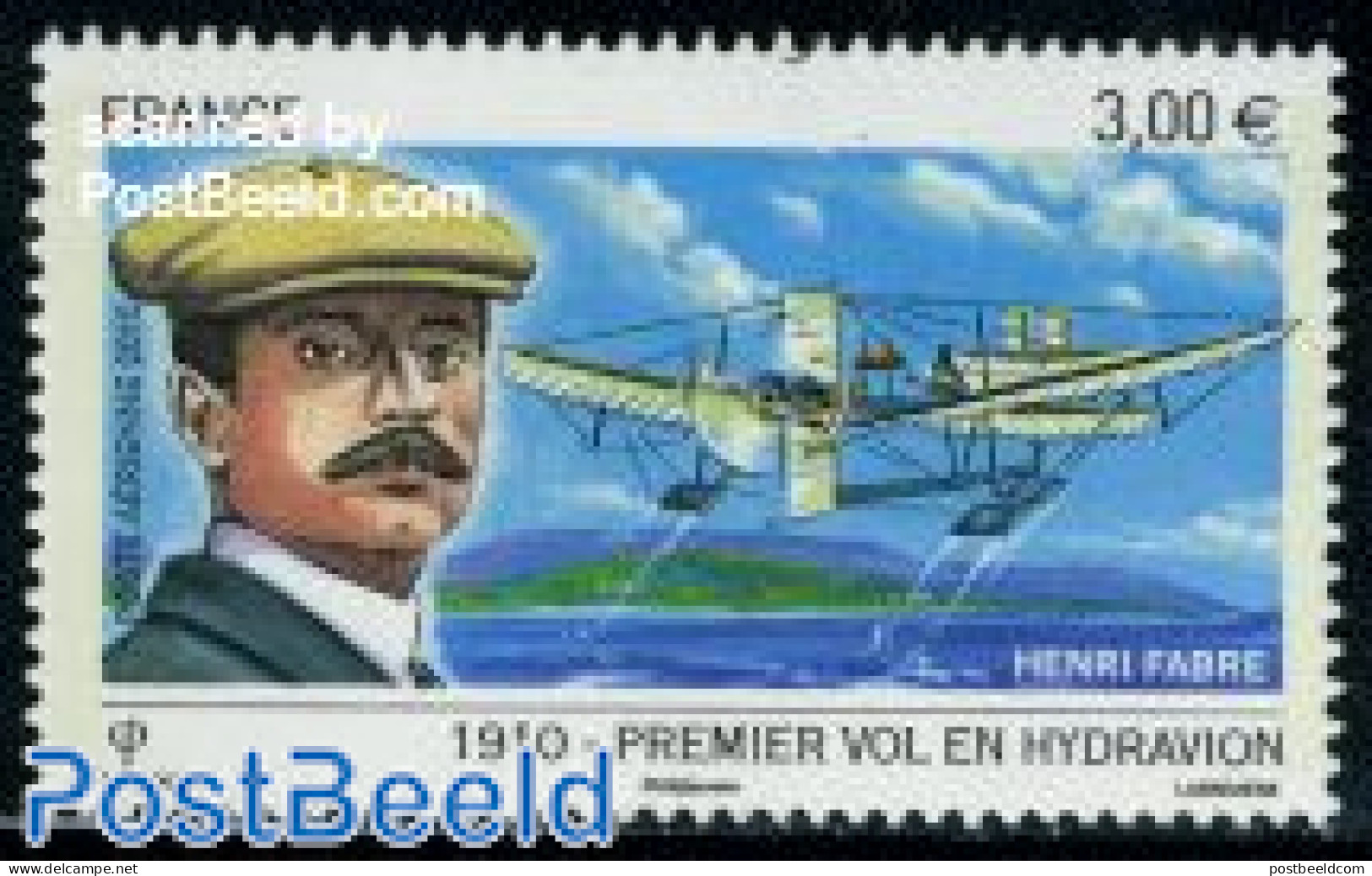 France 2010 First Sea Plane 1v, Mint NH, Transport - Aircraft & Aviation - Unused Stamps