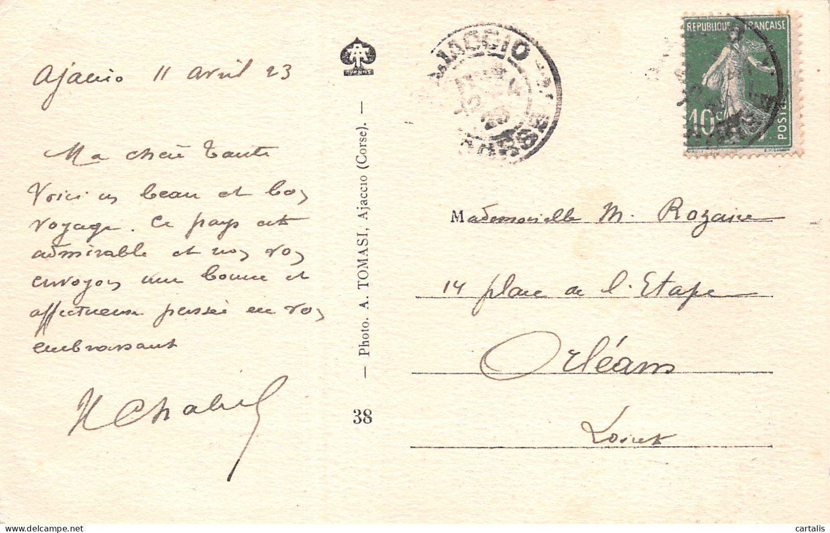 20-AJACCIO-N°3786-H/0361 - Ajaccio