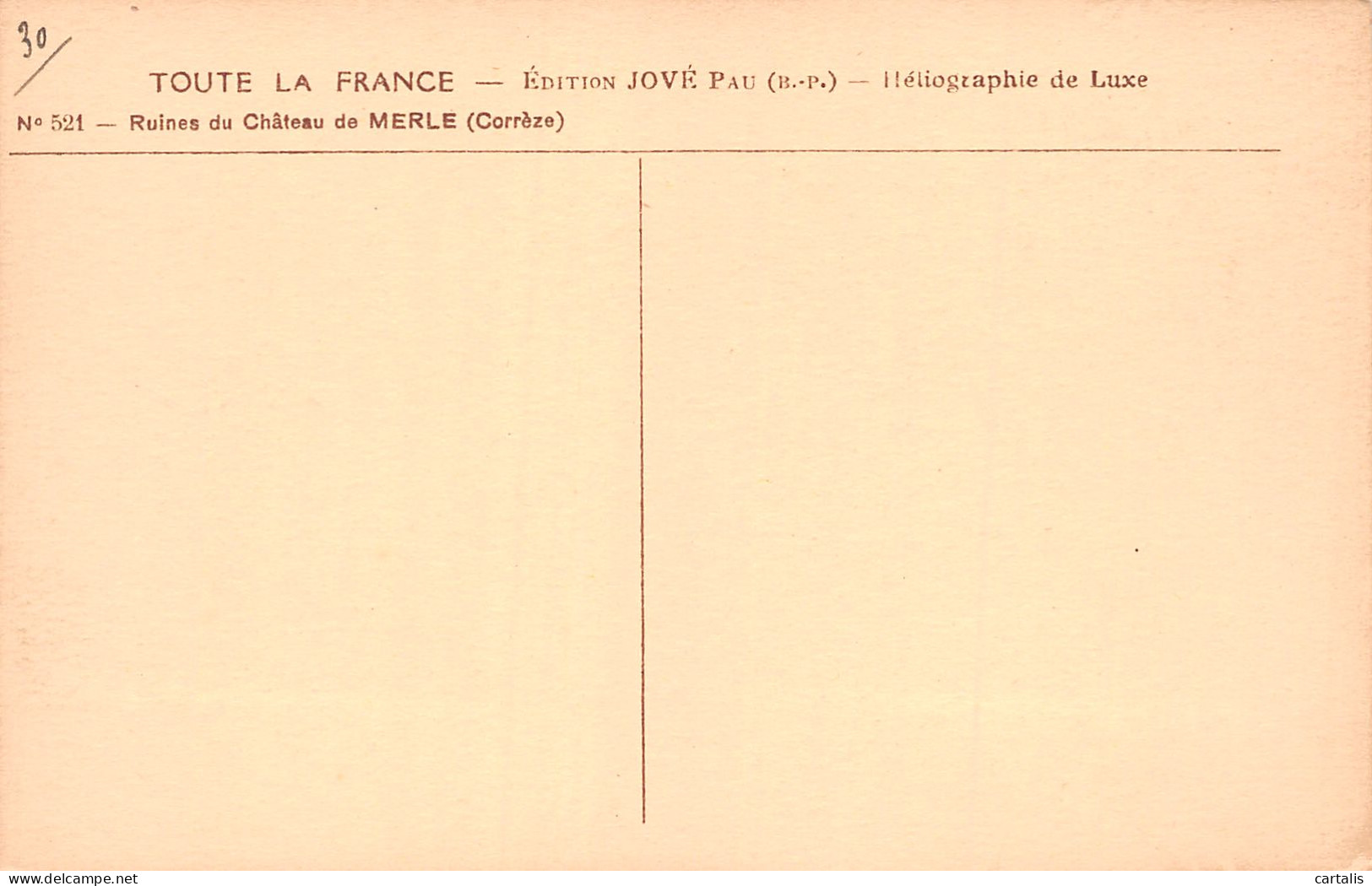 95-MERLE-N°3786-H/0203 - Autres & Non Classés