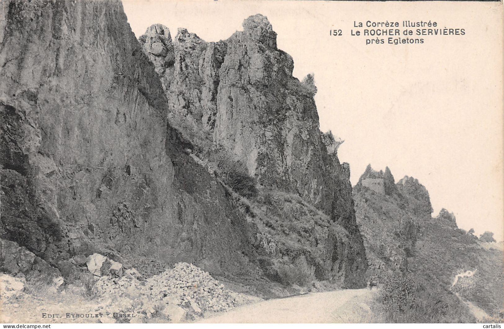 19-LE ROCHER DE SERVIERES-N°3786-H/0193 - Autres & Non Classés