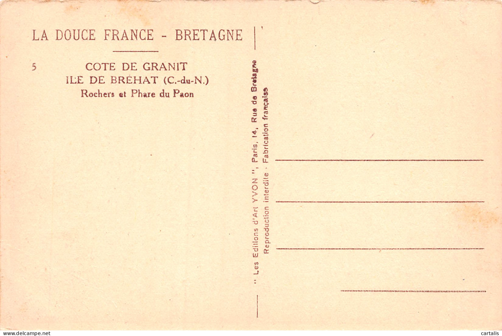 22-ILE DE BREHAT-N°3787-E/0179 - Ile De Bréhat