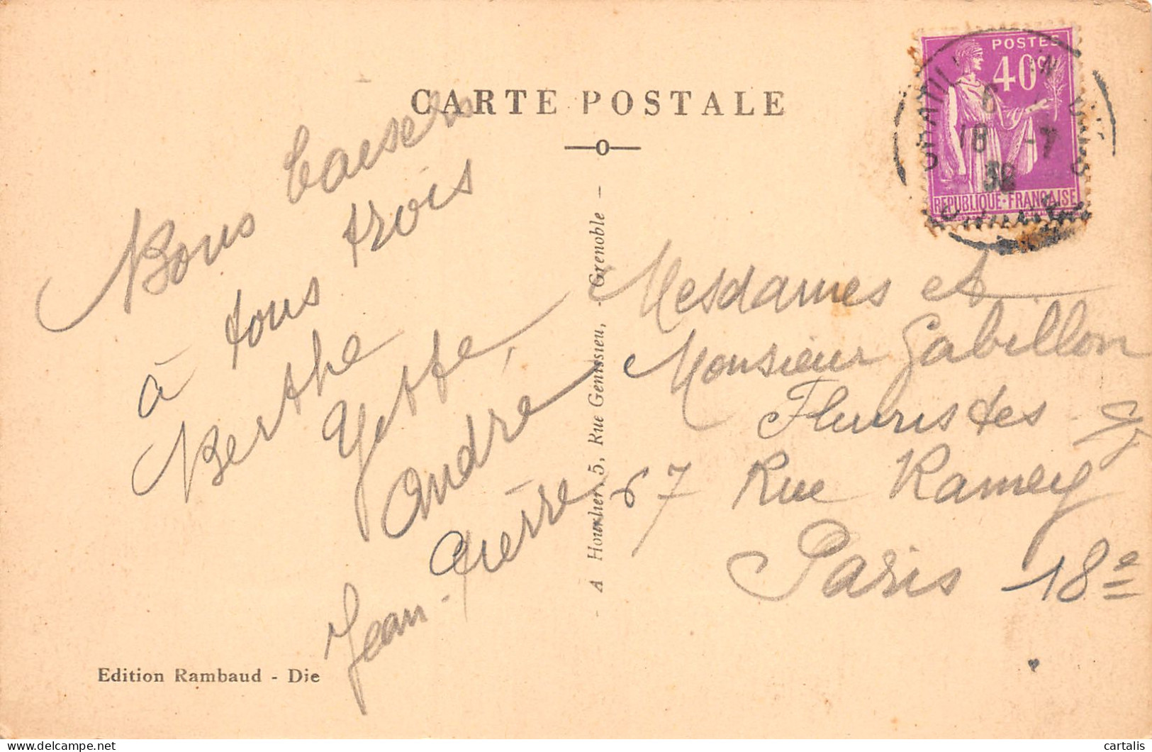 26-COMBE LAVAL-N°3787-D/0375 - Altri & Non Classificati