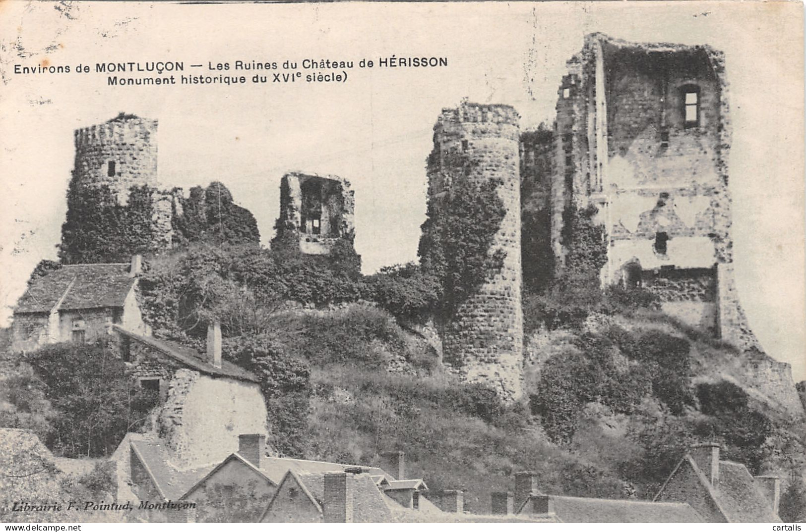 03-CHÂTEAU DE HERISSON-N°3787-D/0341 - Other & Unclassified