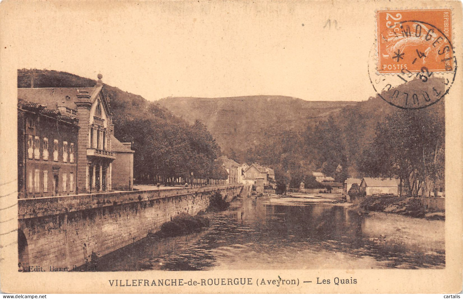 12-VILLEFRANCHE DE ROUERGUE-N°3787-D/0181 - Villefranche De Rouergue