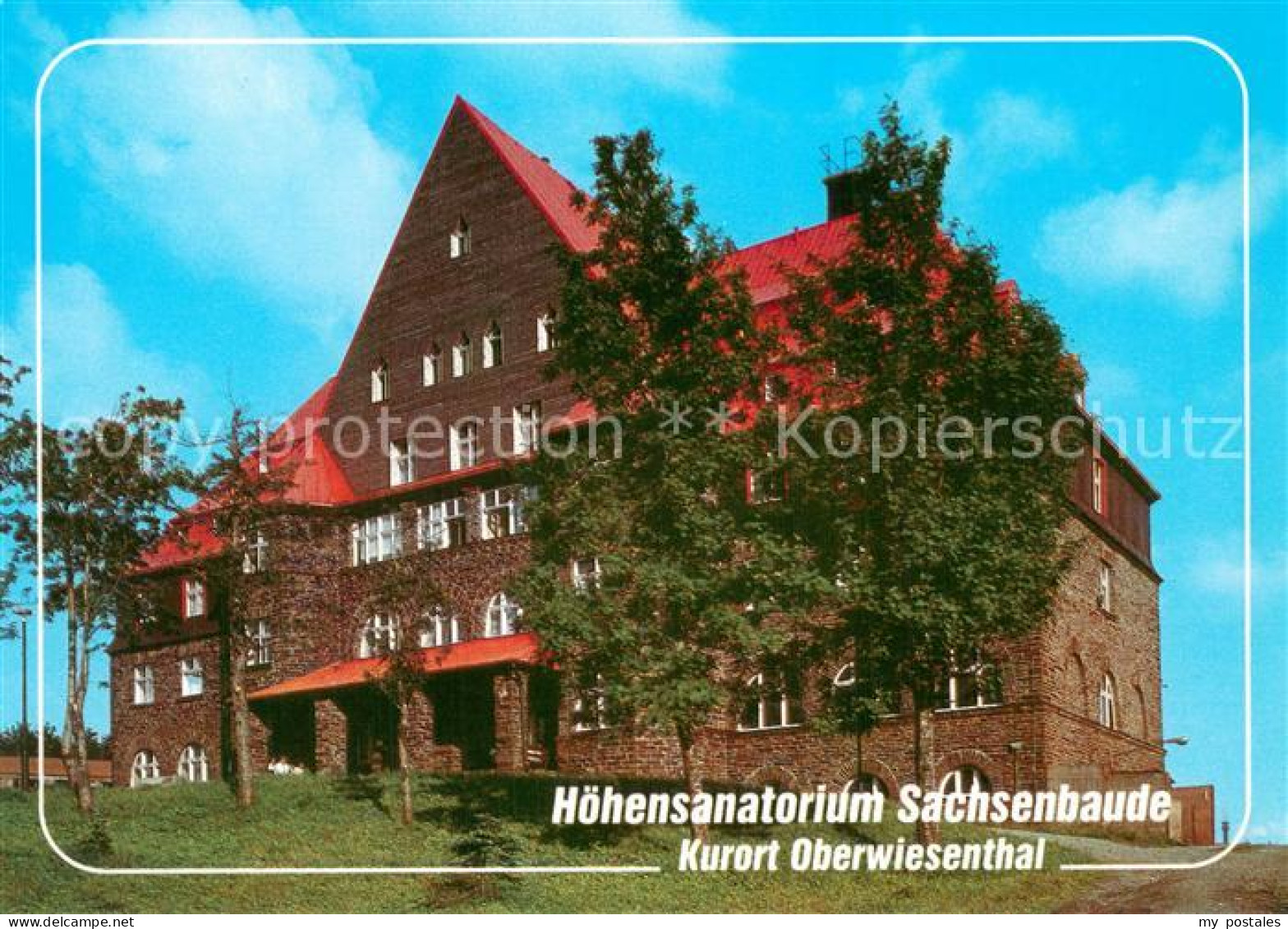 73741759 Oberwiesenthal Erzgebirge Hoehensanatorium Sachsenbaude Oberwiesenthal  - Oberwiesenthal