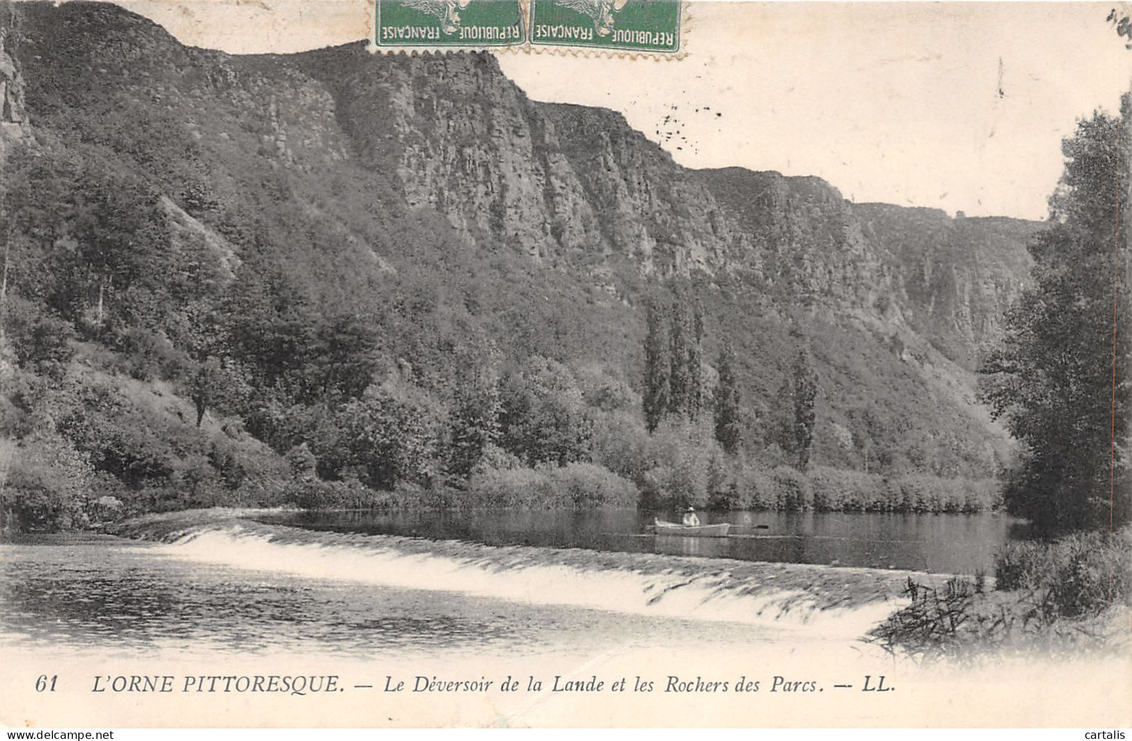 61-ORNE LE DESERVOIR DE LA LANDE-N°3787-D/0015 - Other & Unclassified