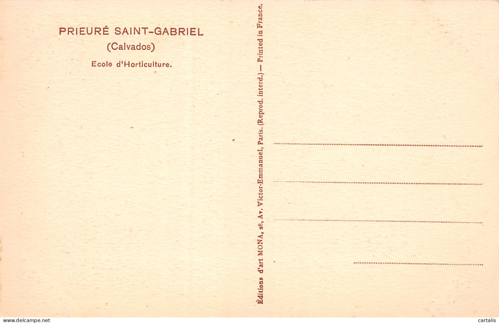 14-SAINT GABRIEL-N°3787-C/0263 - Altri & Non Classificati