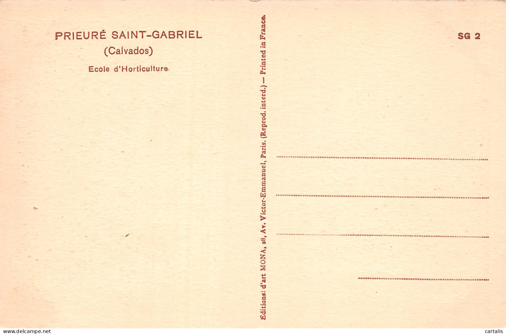 14-SAINT GABRIEL-N°3787-C/0257 - Altri & Non Classificati