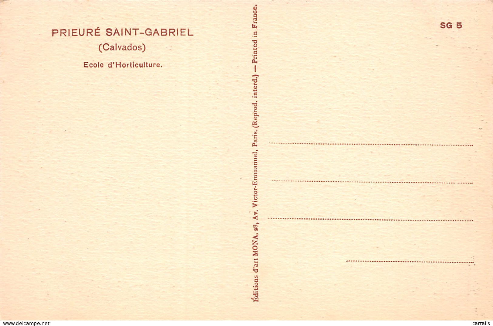 14-SAINT GABRIEL-N°3787-C/0249 - Altri & Non Classificati