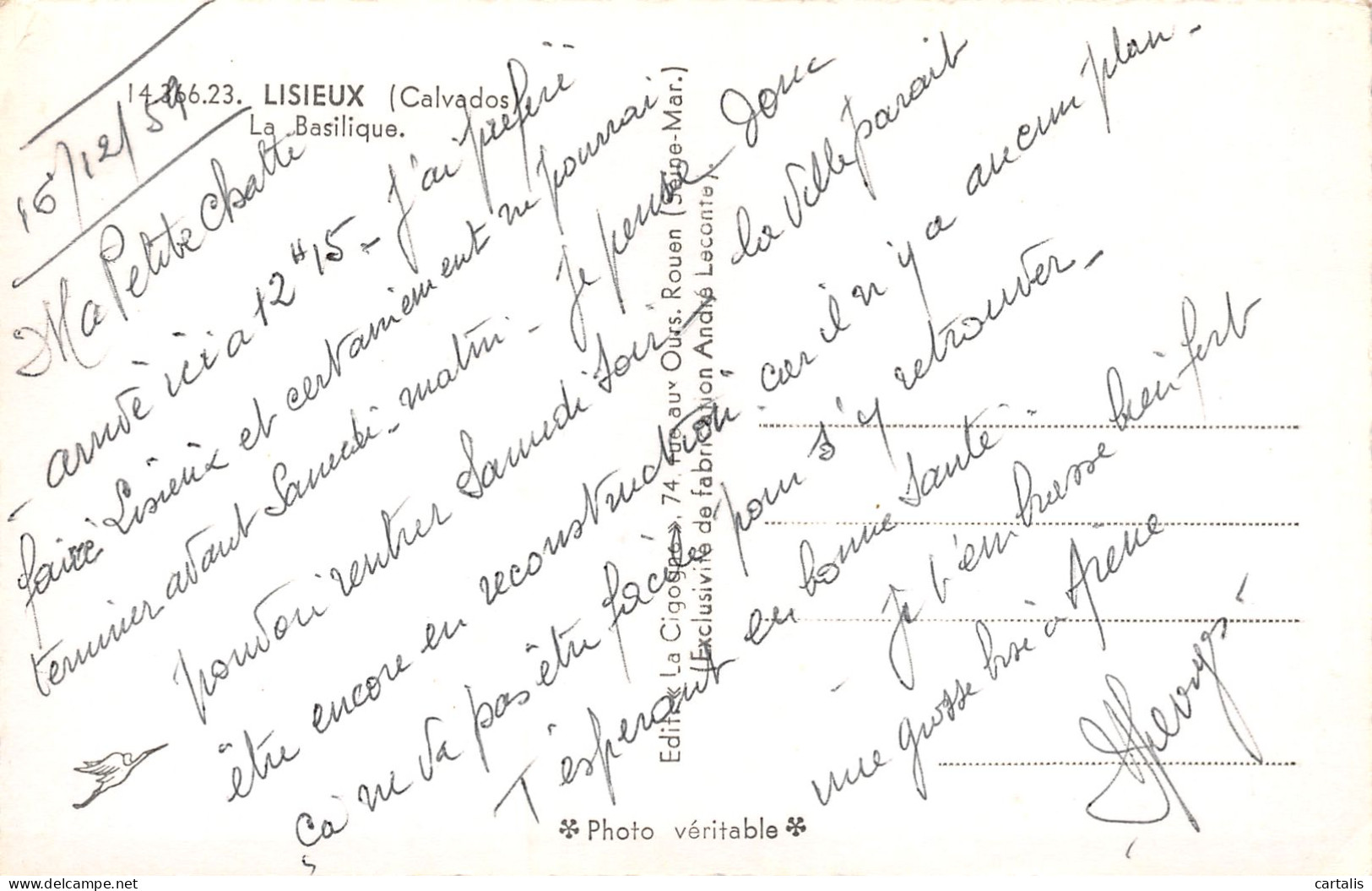 14-LISIEUX-N°3787-G/0373 - Lisieux