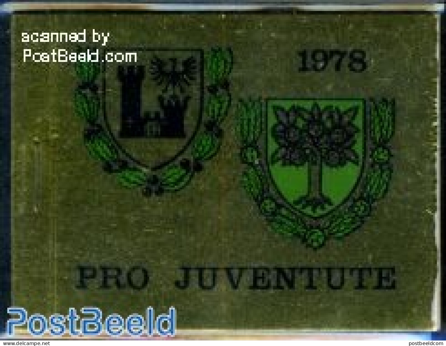 Switzerland 1978 Pro Juventute Booklet, Mint NH, History - Coat Of Arms - Stamp Booklets - Unused Stamps