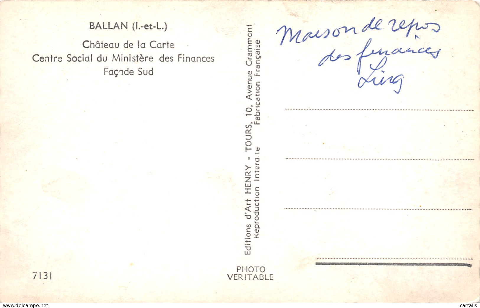 37-BALLAN-N°3787-G/0223 - Ballan-Miré