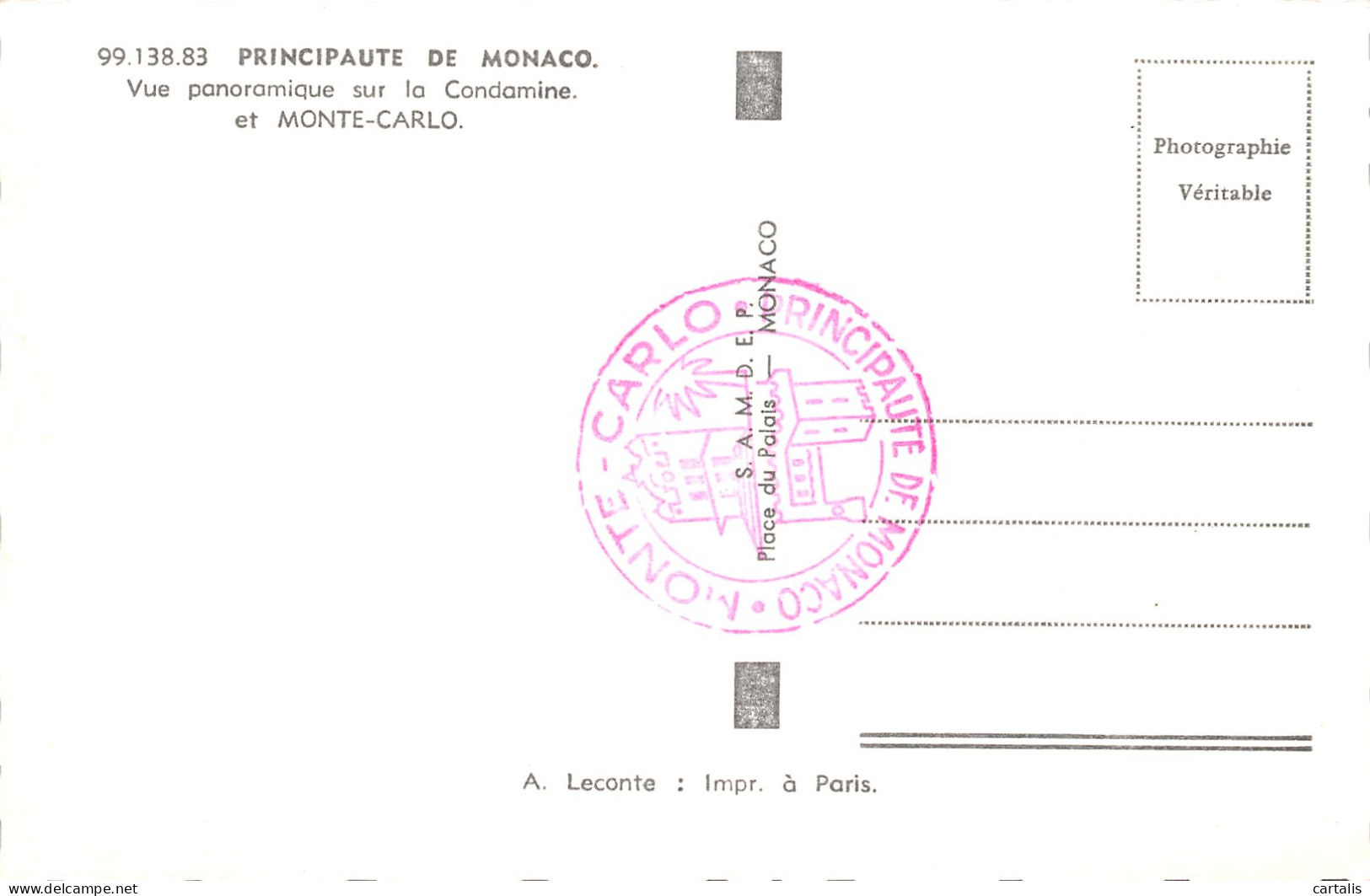 06-MONACO-N°3787-G/0197 - Autres & Non Classés