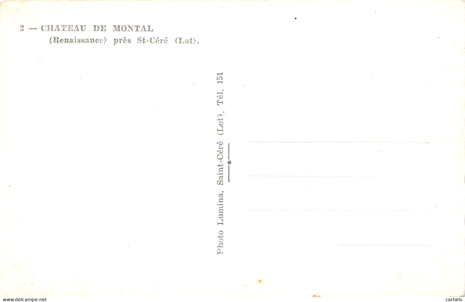 46-MONTAL-N°3787-G/0099 - Other & Unclassified