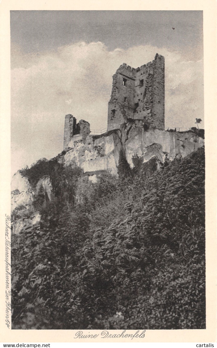 ALL-DRACHENFELS RUINES-N°3787-G/0041 - Other & Unclassified