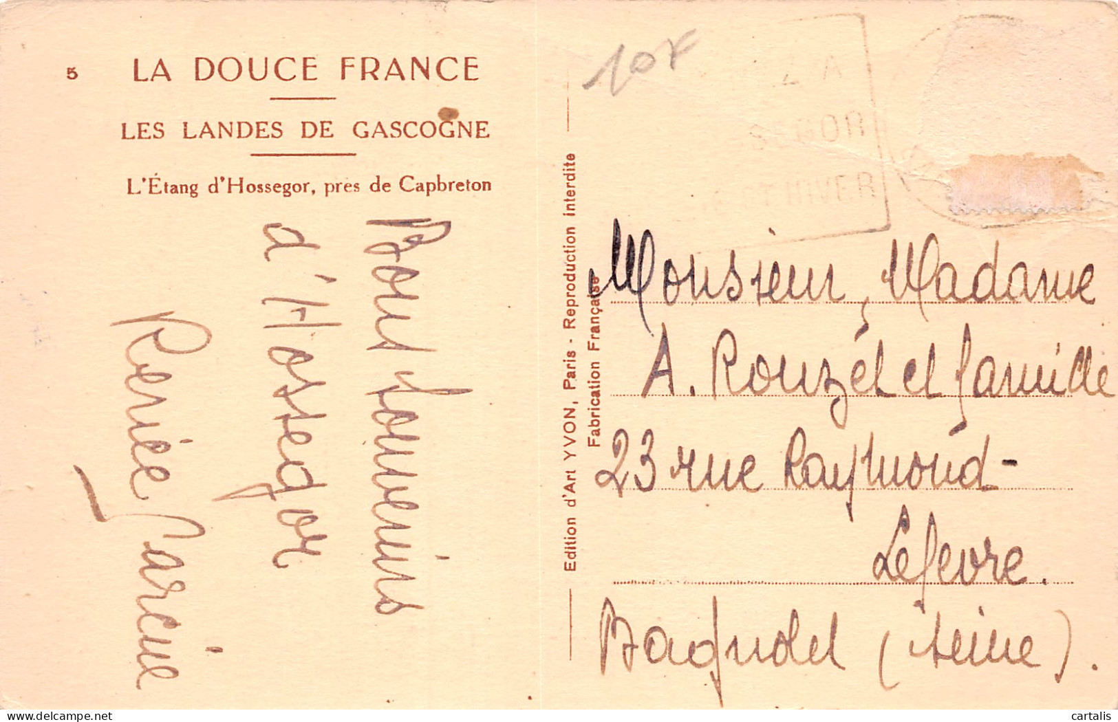 40-GASCOGNE-N°3787-G/0009 - Other & Unclassified