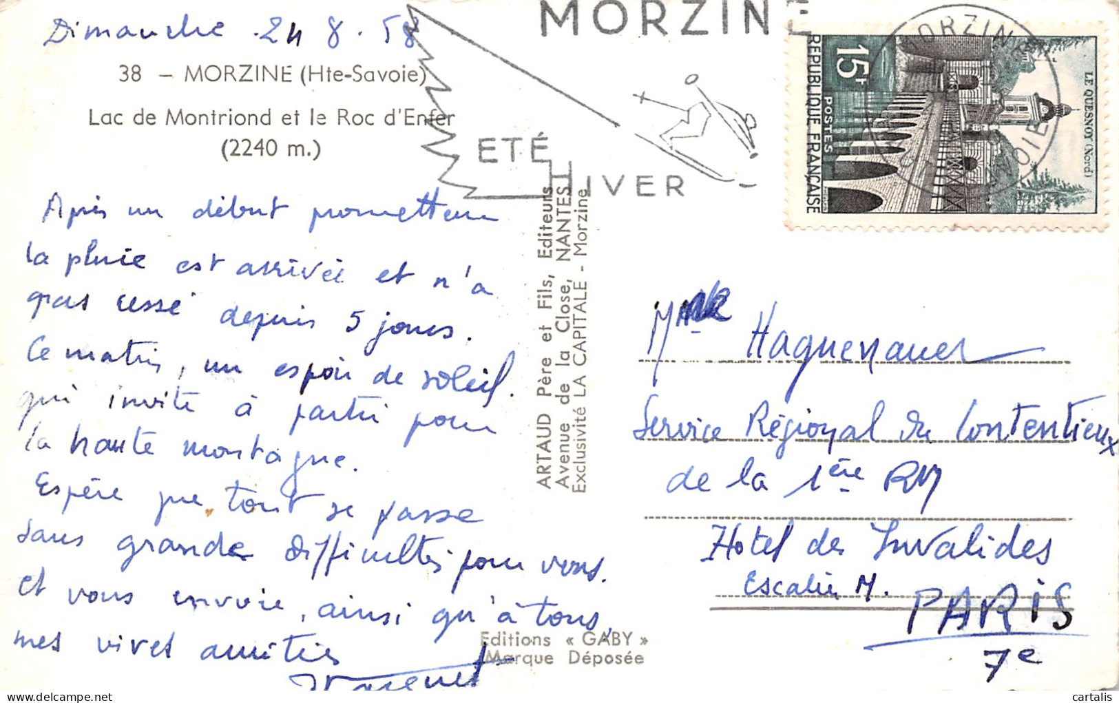 74-MORZINE-N°3787-F/0391 - Morzine