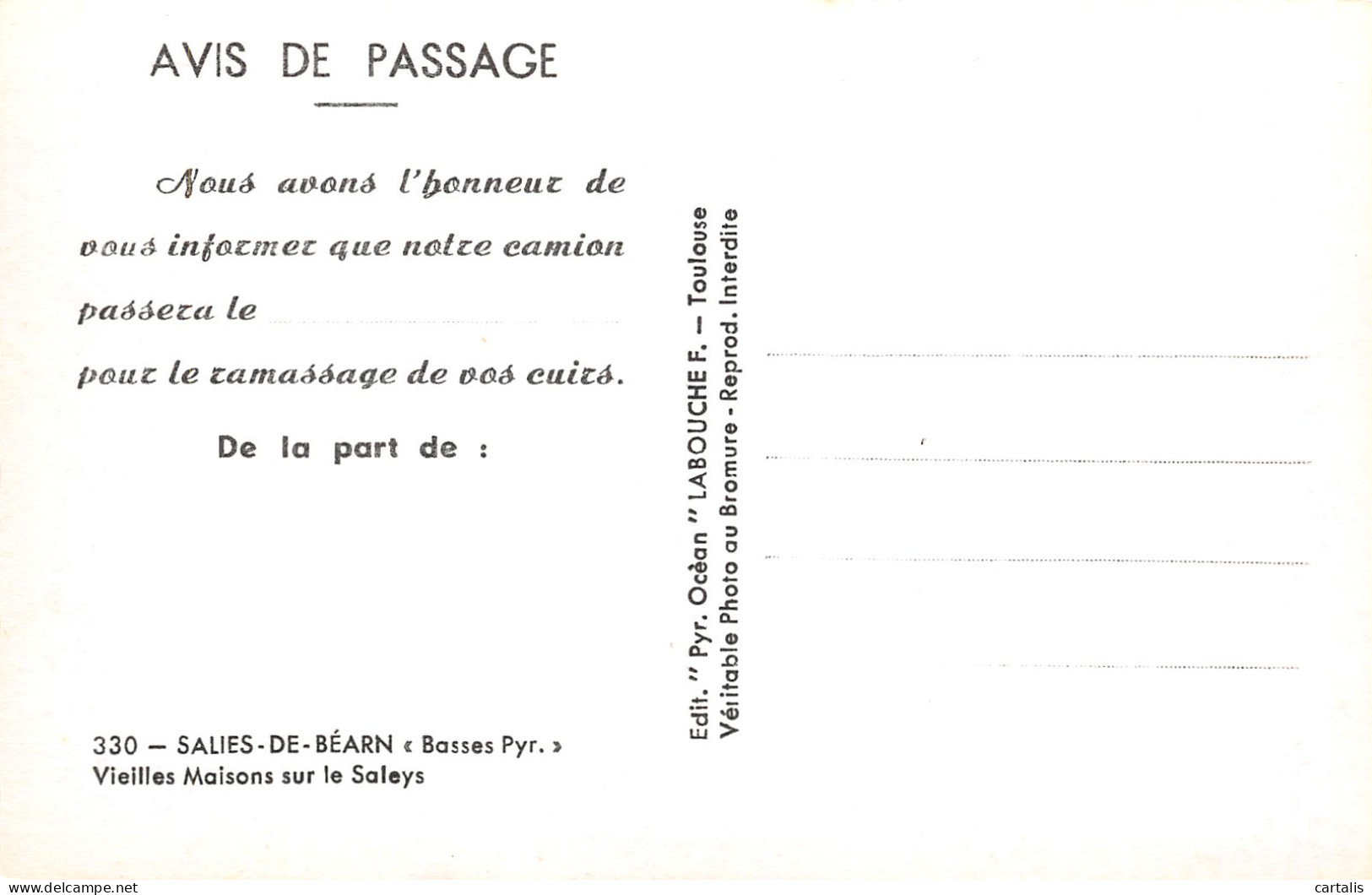 64-SALIES DE BEARN-N°3787-F/0369 - Salies De Bearn