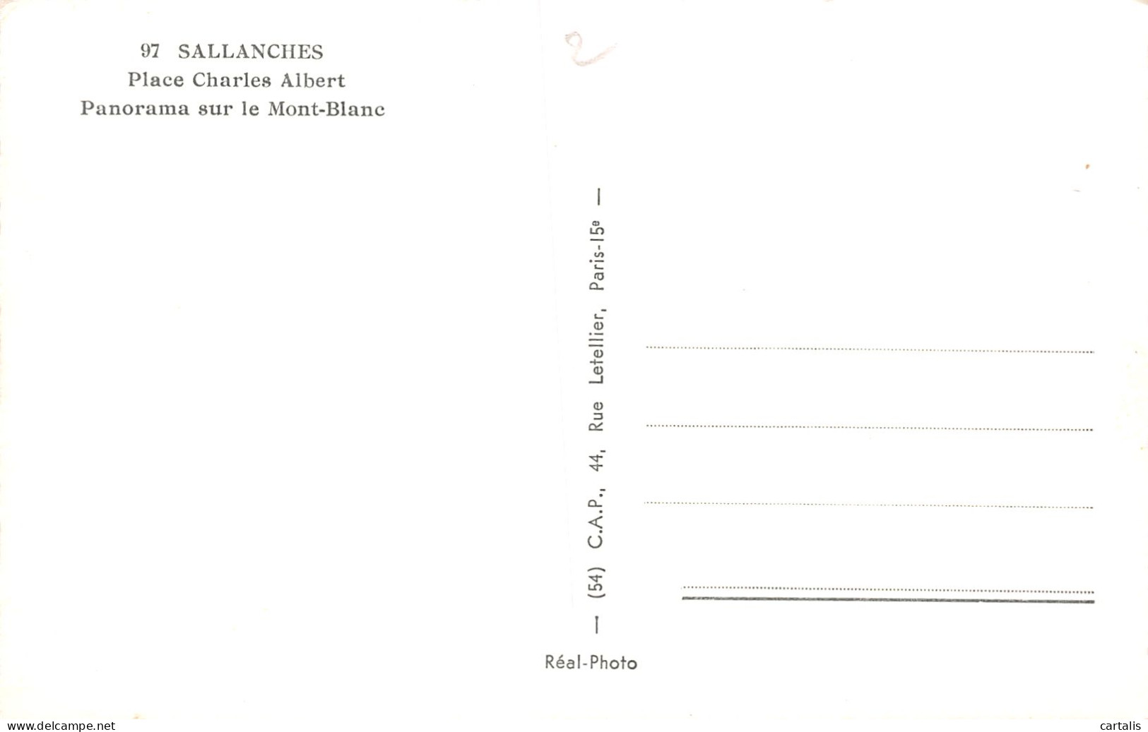74-SALLANCHES-N°3787-F/0305 - Sallanches