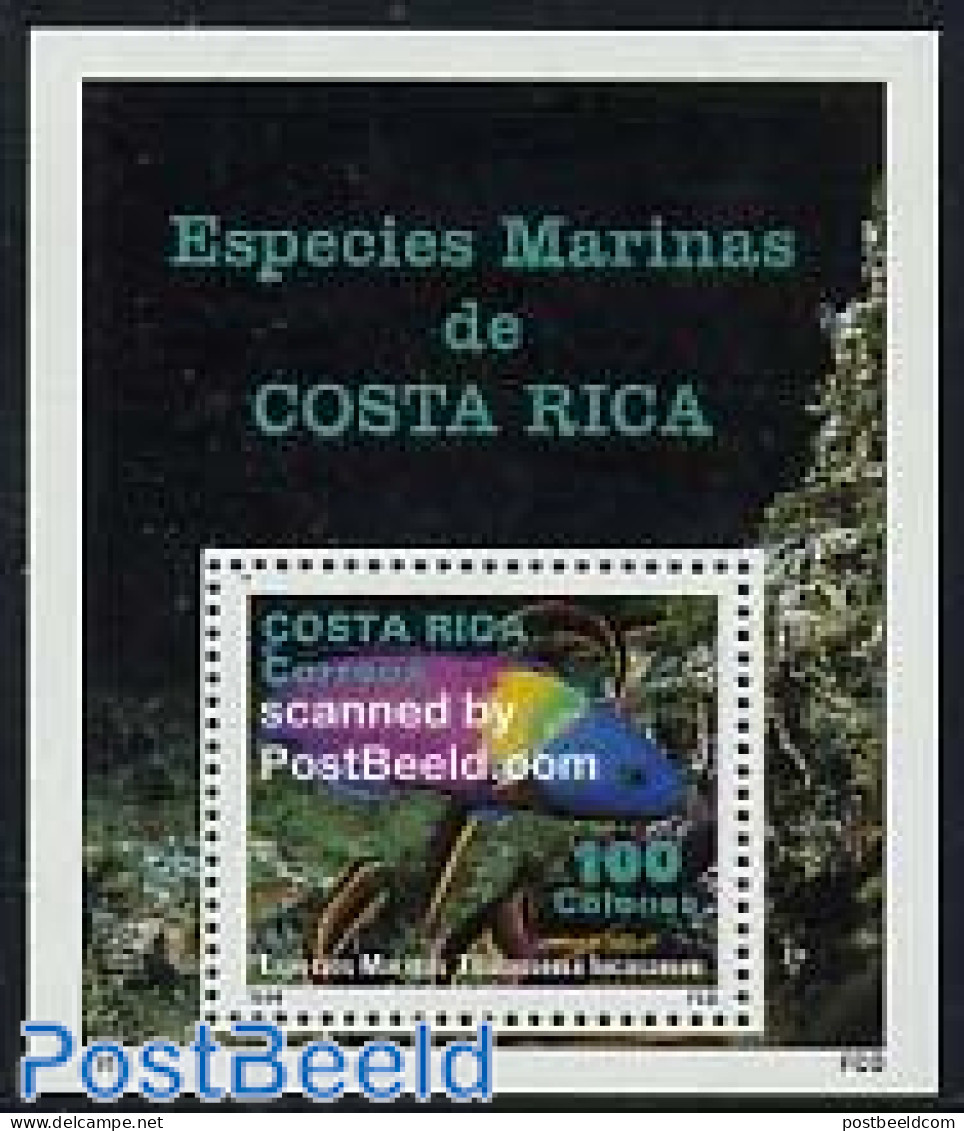 Costa Rica 1994 Fish S/s, Mint NH, Nature - Fish - Fishes