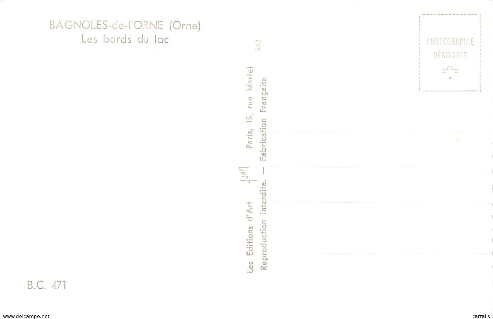 61-BAGNOLES DE L ORNE-N°3787-F/0125 - Bagnoles De L'Orne