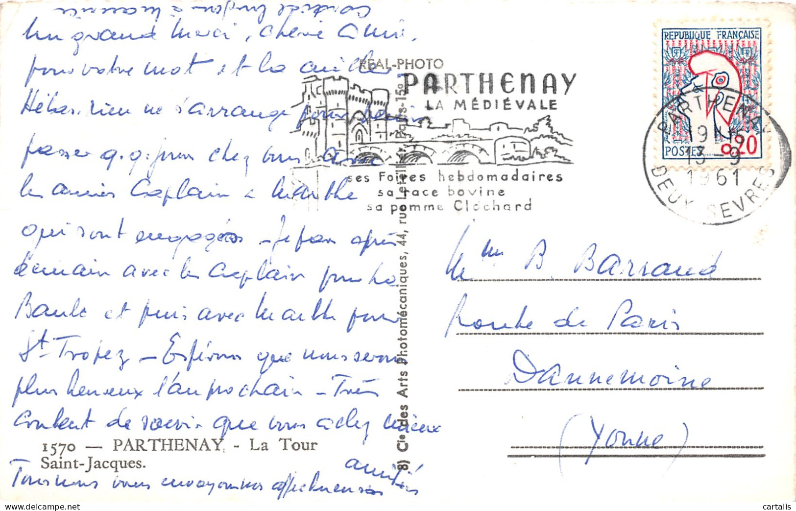 79-PARTHENAY-N°3787-E/0249 - Parthenay