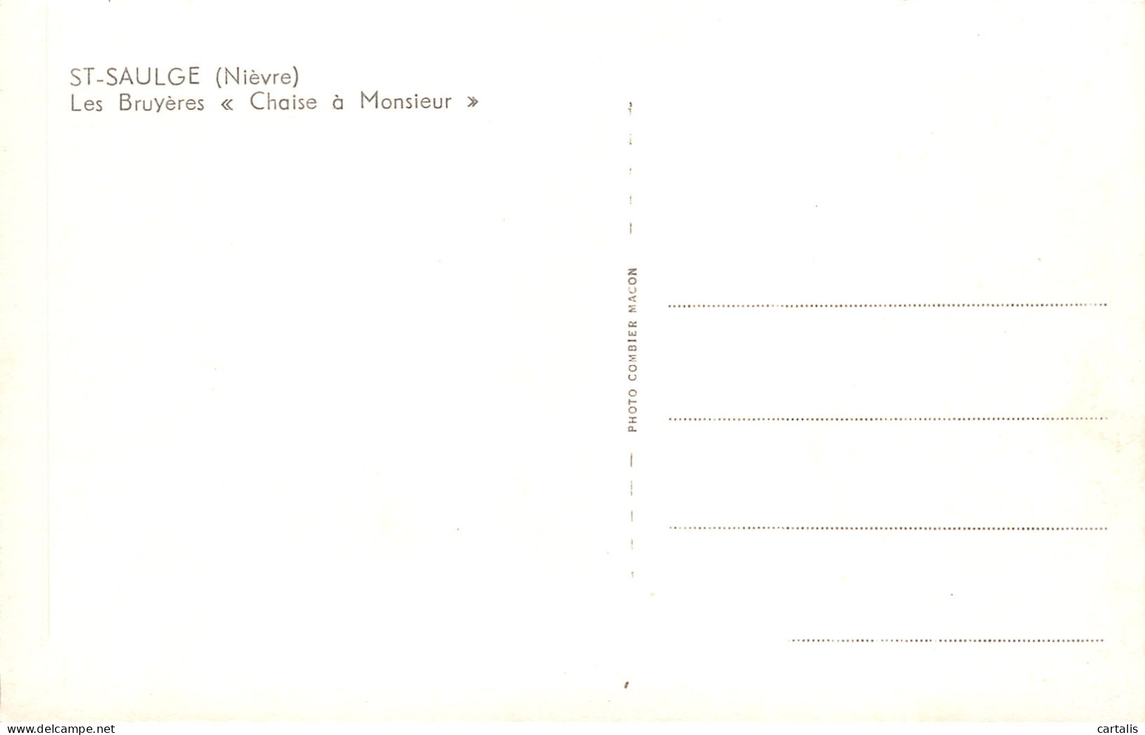 58-SAINT SAULGE-N°3788-B/0035 - Other & Unclassified