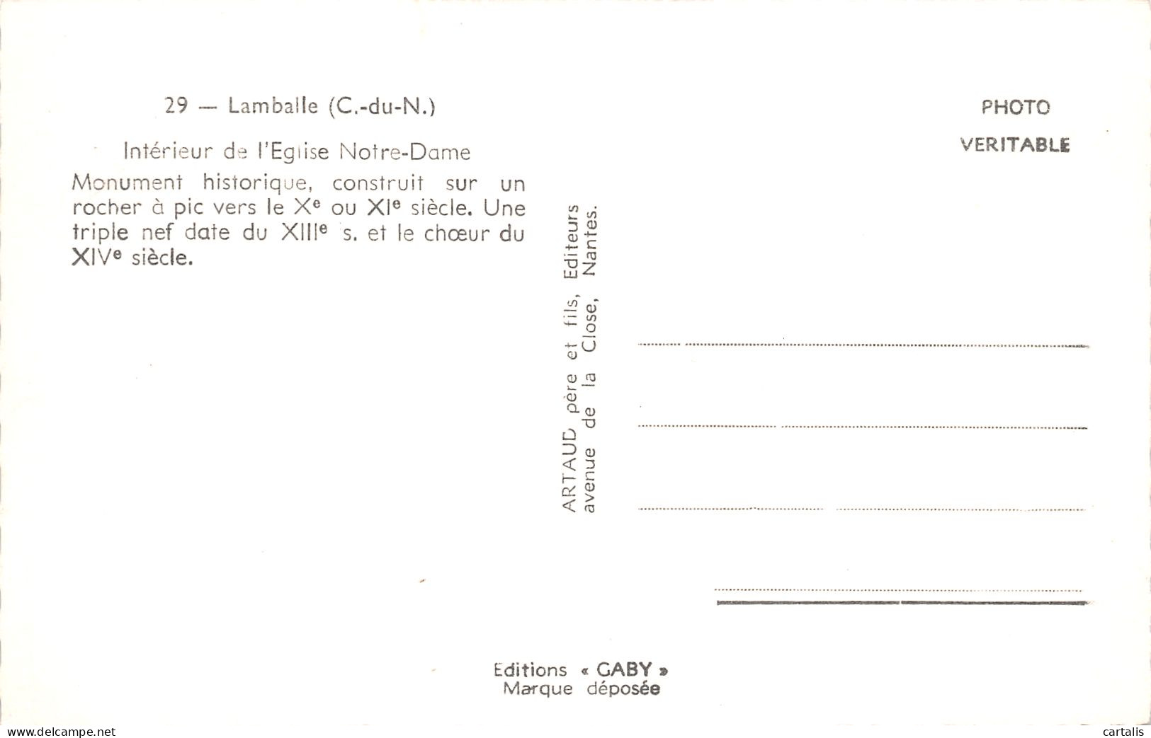 22-LAMBALLE-N°3788-C/0283 - Lamballe