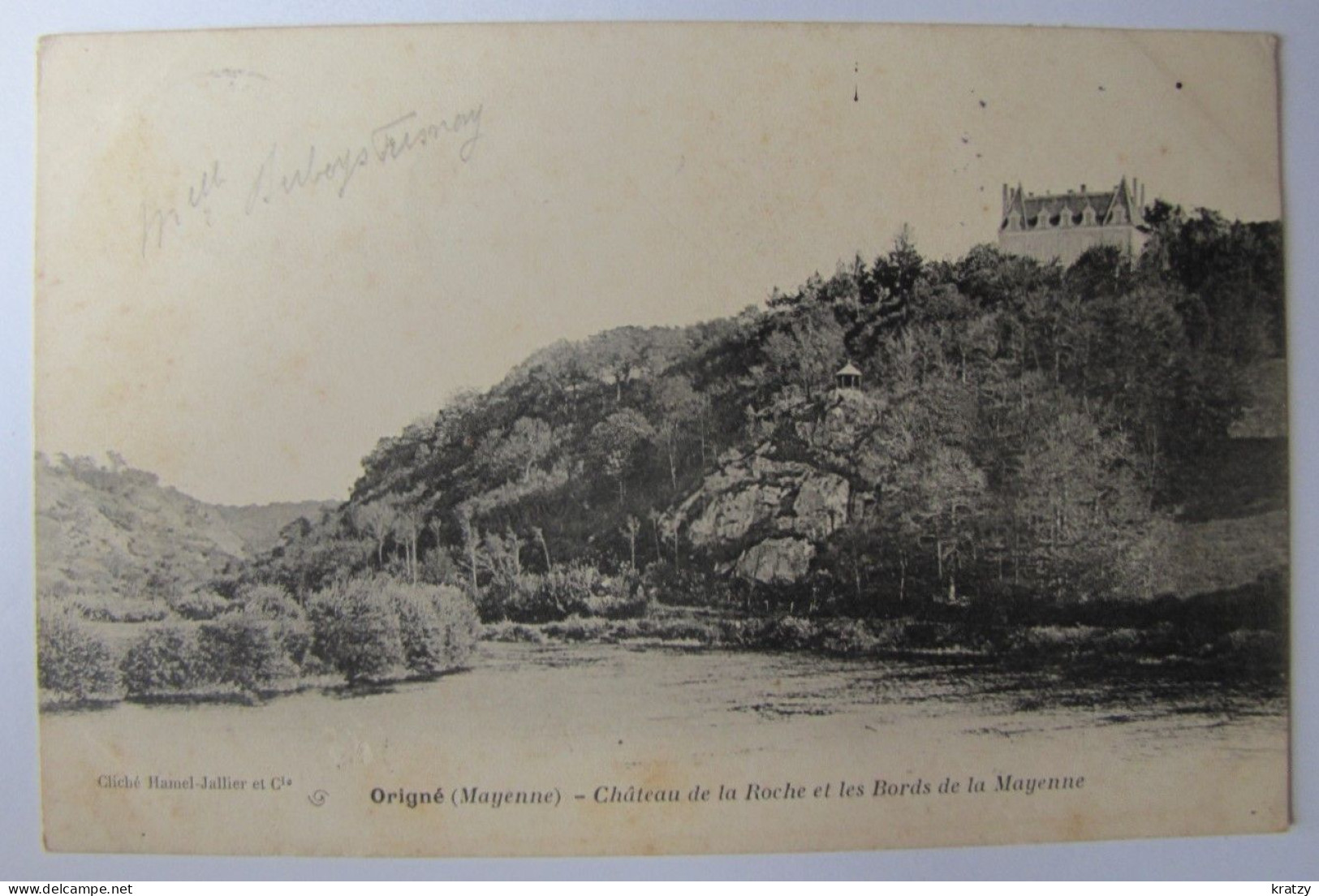 FRANCE - MAYENNE - ORIGNE - Château De La Roche Et Les Bords De La Mayenne - 1906 - Andere & Zonder Classificatie