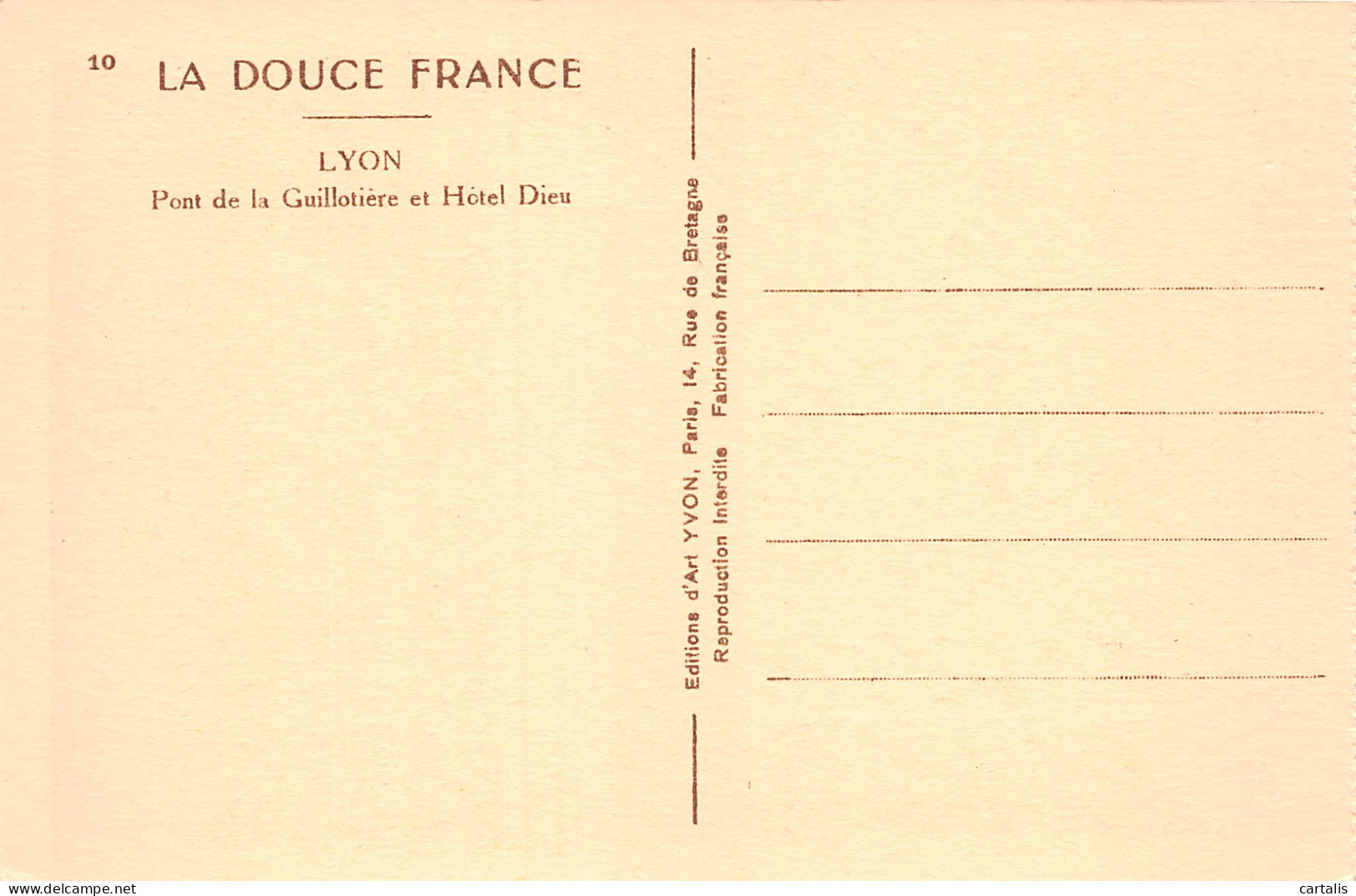 69-LYON-N°3788-C/0175 - Other & Unclassified