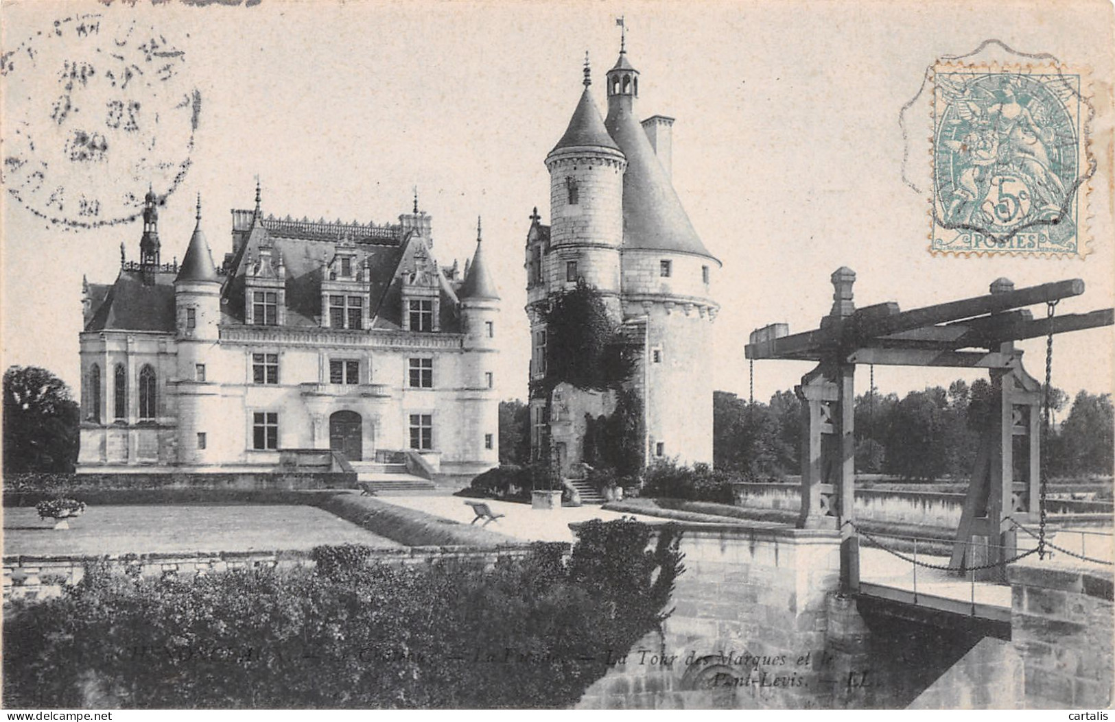 37-CHENONCEAUX-N°3788-C/0123 - Chenonceaux