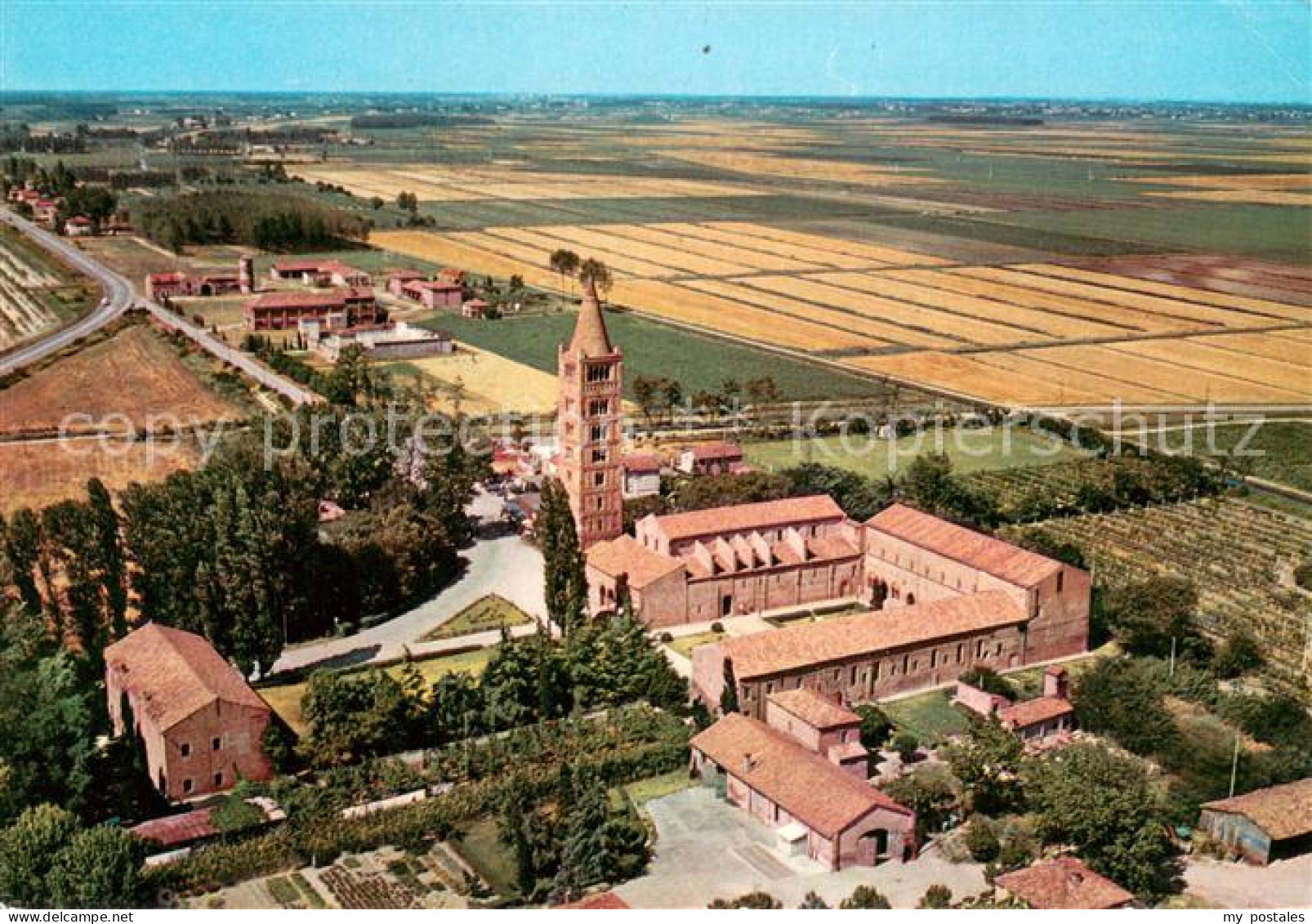 73741591 Pomposa IT Veduta Aerea Dell Abbazia Kloster  - Sonstige & Ohne Zuordnung