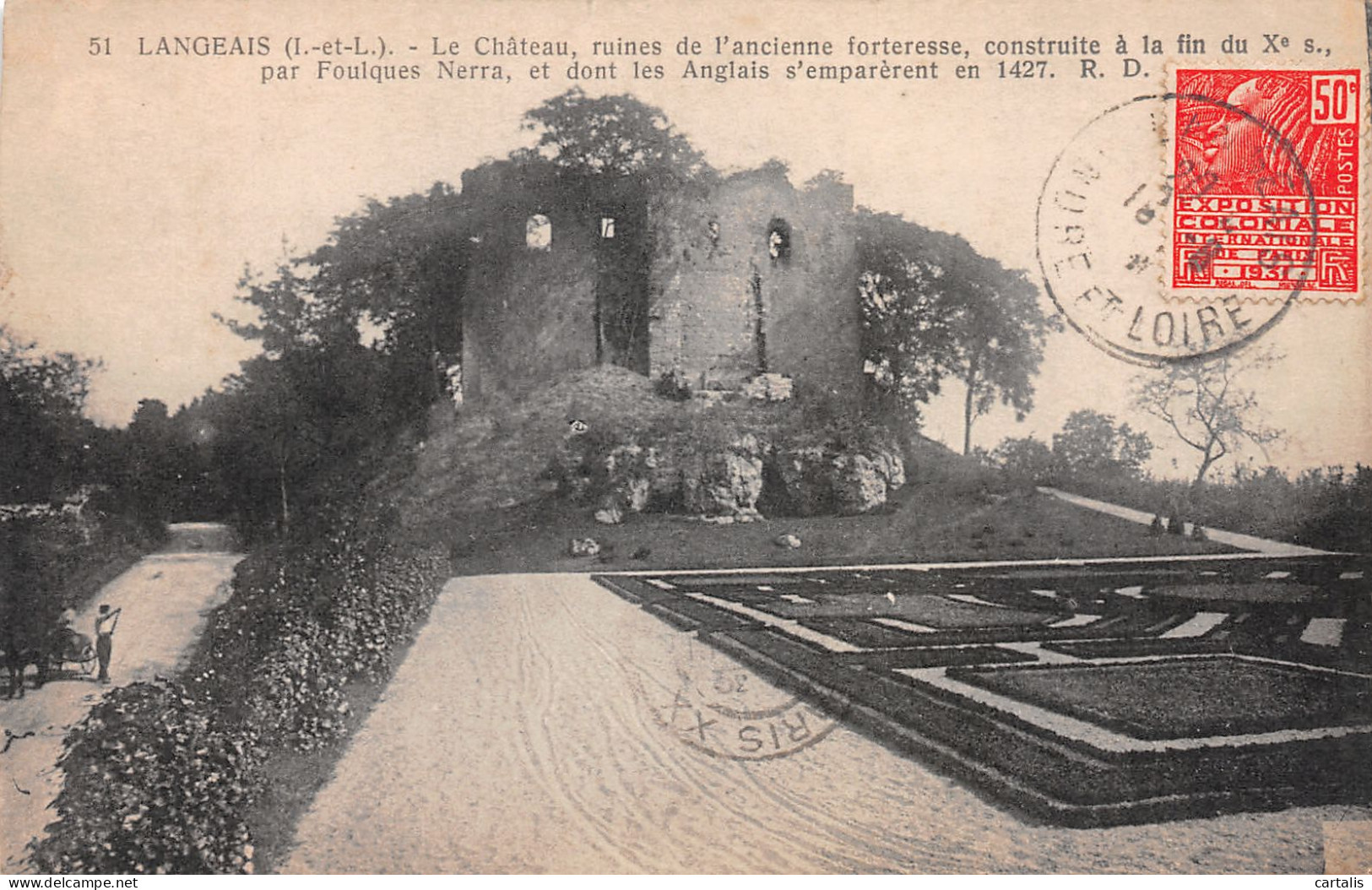 37-LANGEAIS-N°3788-G/0255 - Langeais