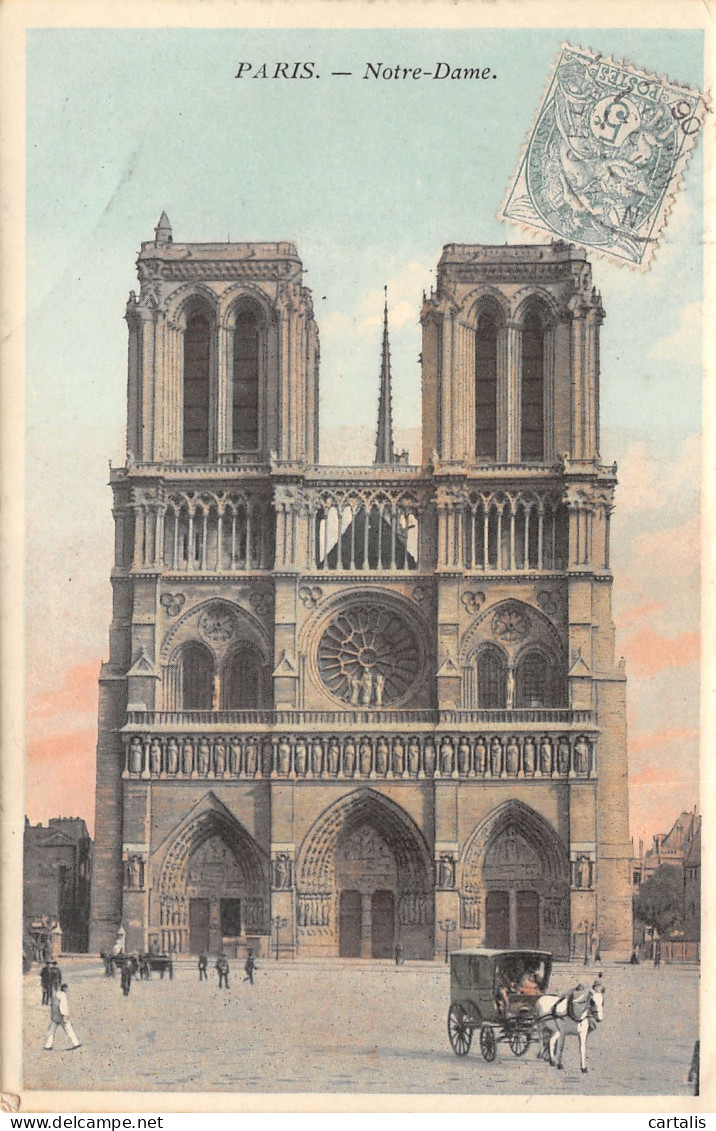 75-PARIS NOTRE DAME-N°3788-G/0171 - Notre Dame Von Paris