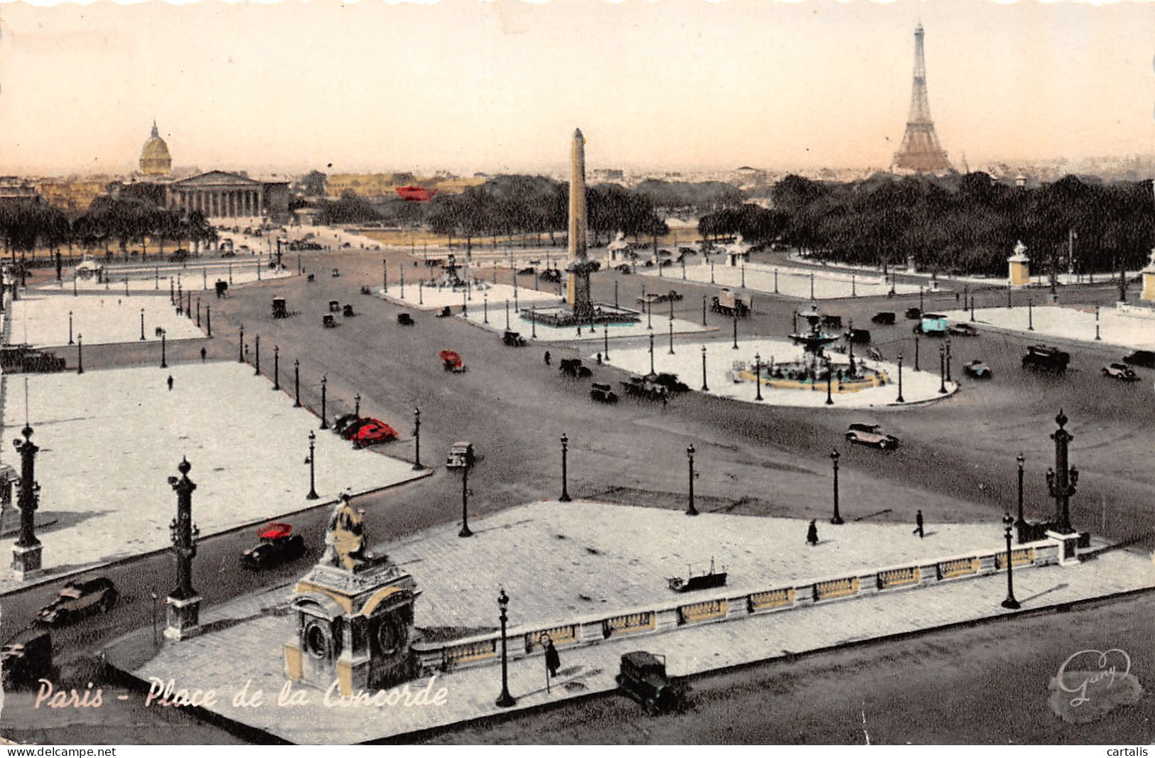 75-PARIS PLACE DE LA CONCORDE-N°3788-G/0147 - Squares