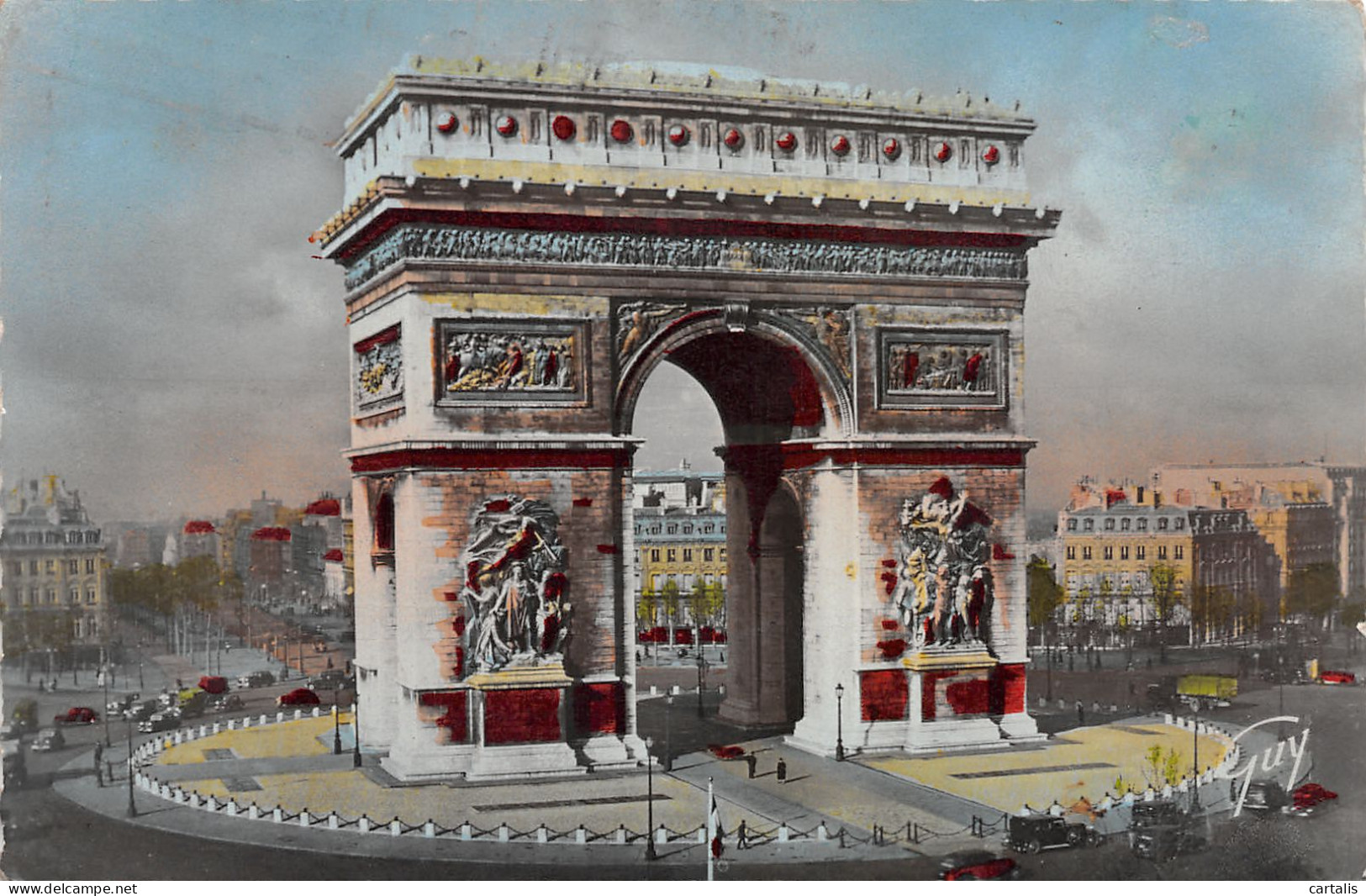 75-PARIS L ARC DE TRIOMPHE-N°3788-G/0135 - Triumphbogen