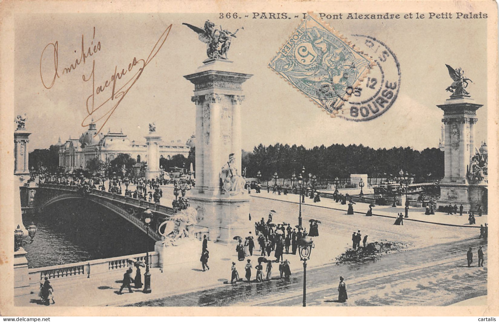 75-PARIS PONT ALEXANDRE III-N°3788-G/0131 - Ponti