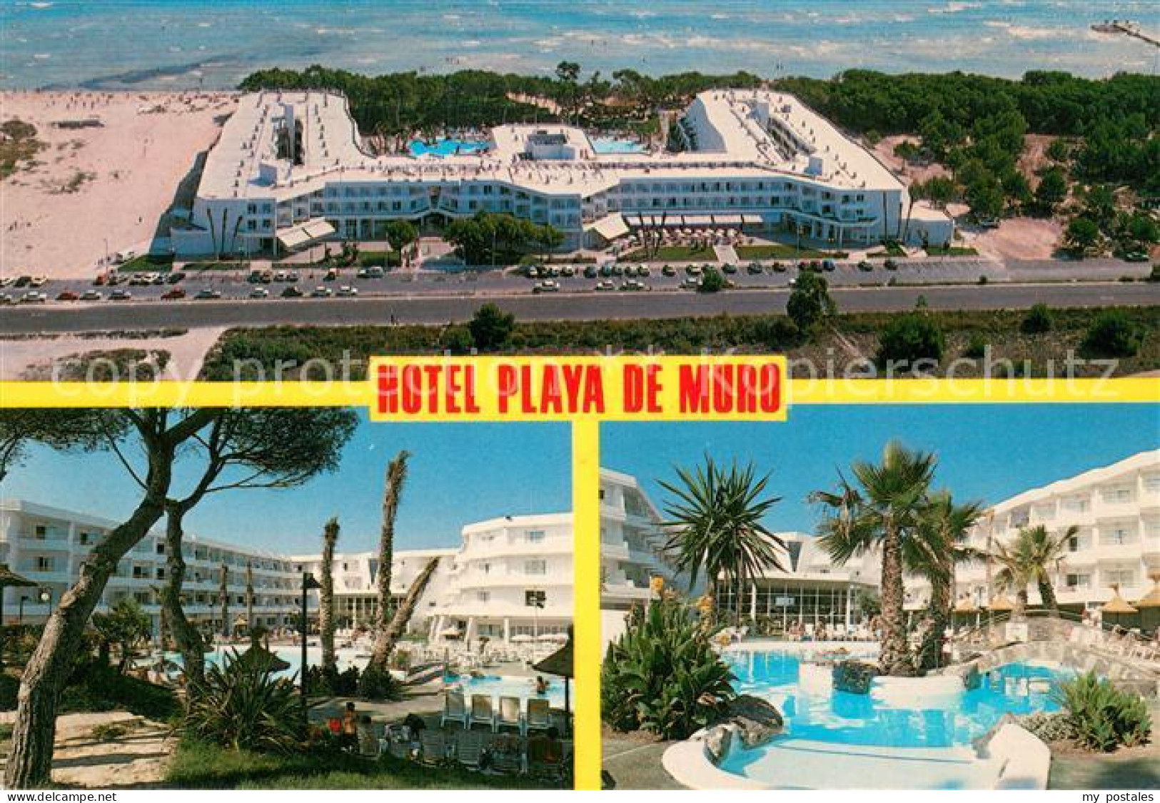 73741583 Playa De Muro Ferienanlage Luftbild Hotel Swimming Pool Playa De Muro - Otros & Sin Clasificación