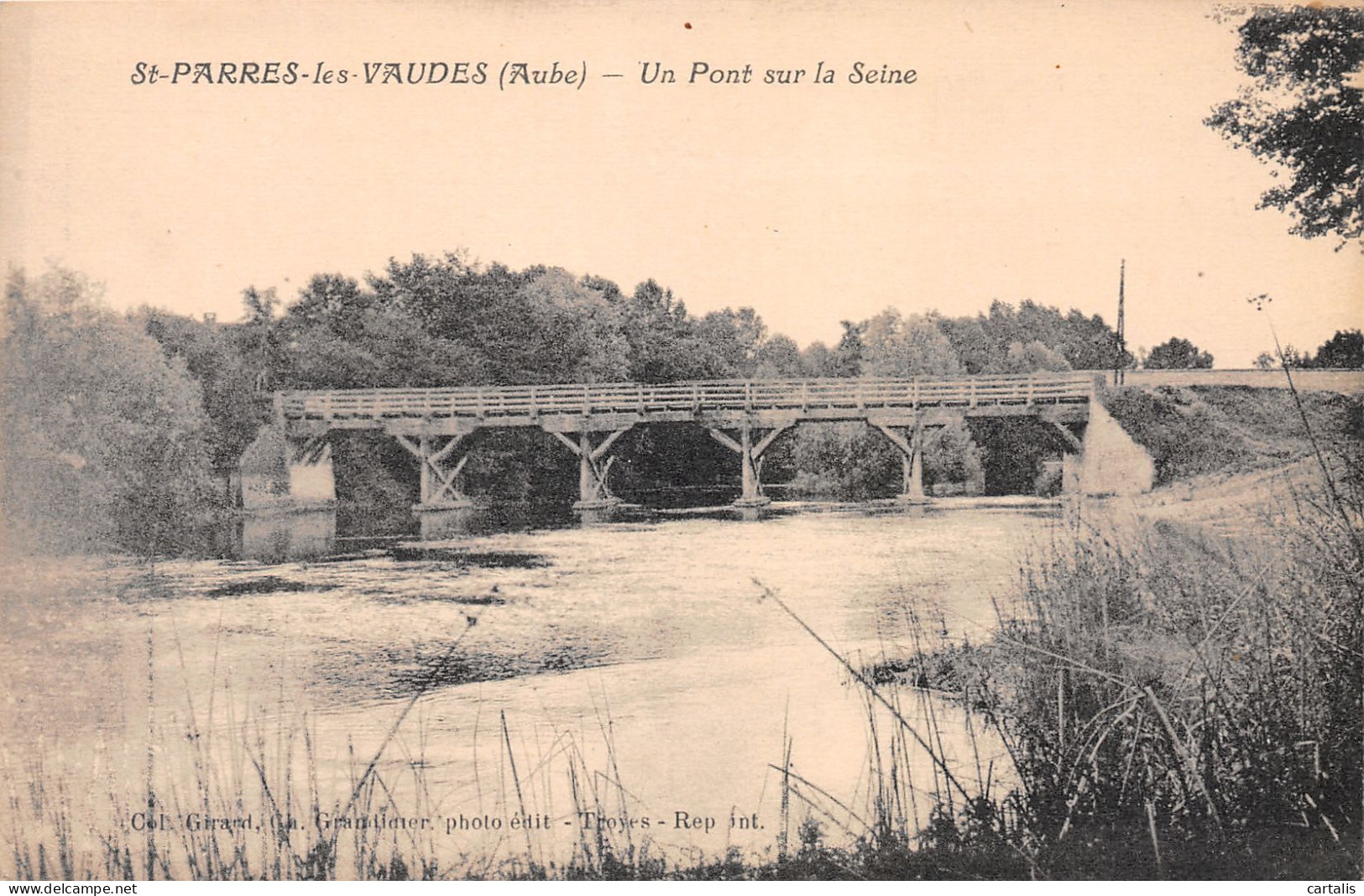 10-SAINT PARRES LES VAUDES-N°3788-F/0379 - Andere & Zonder Classificatie