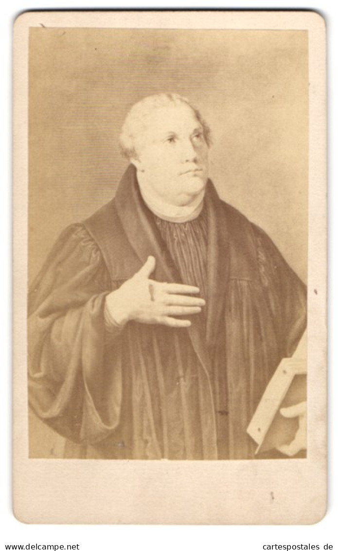 Fotografie Portrait Martin Luther  - Beroemde Personen