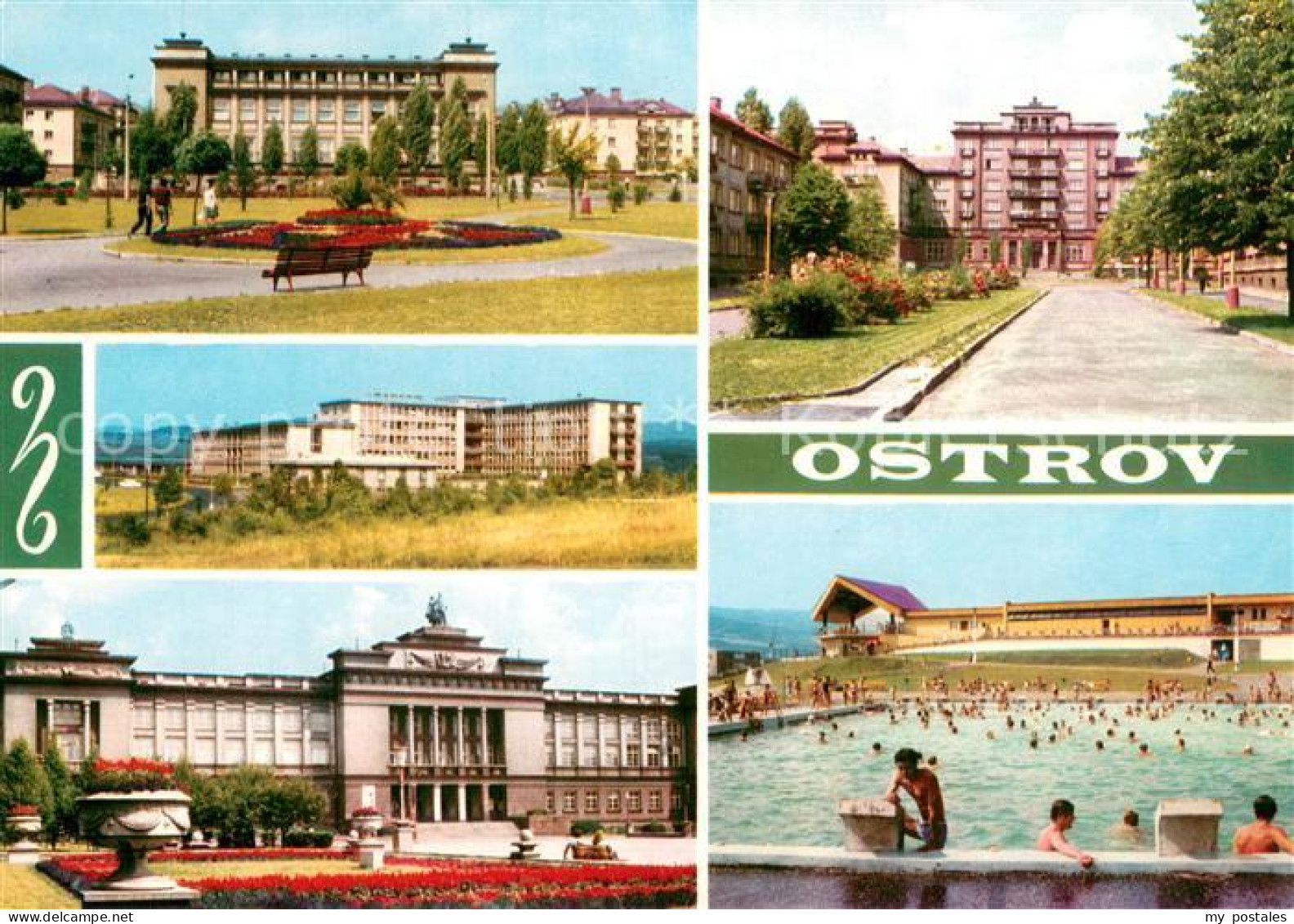 73741576 Ostrov Schlackenwerth Stadtansichten Schloss Freibad Ostrov Schlackenwe - Tschechische Republik