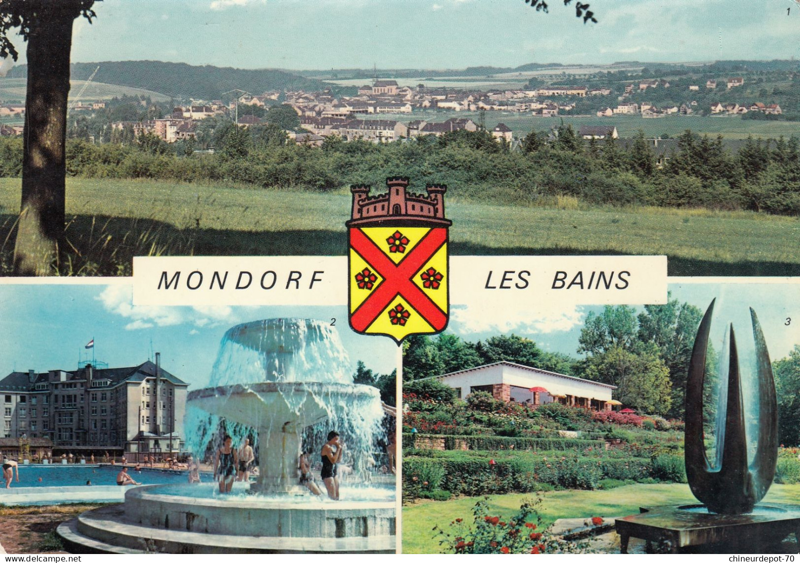 GRAND DUCHE DU LUXEMBOURG   MONDORF  MULTIVUE - Bad Mondorf