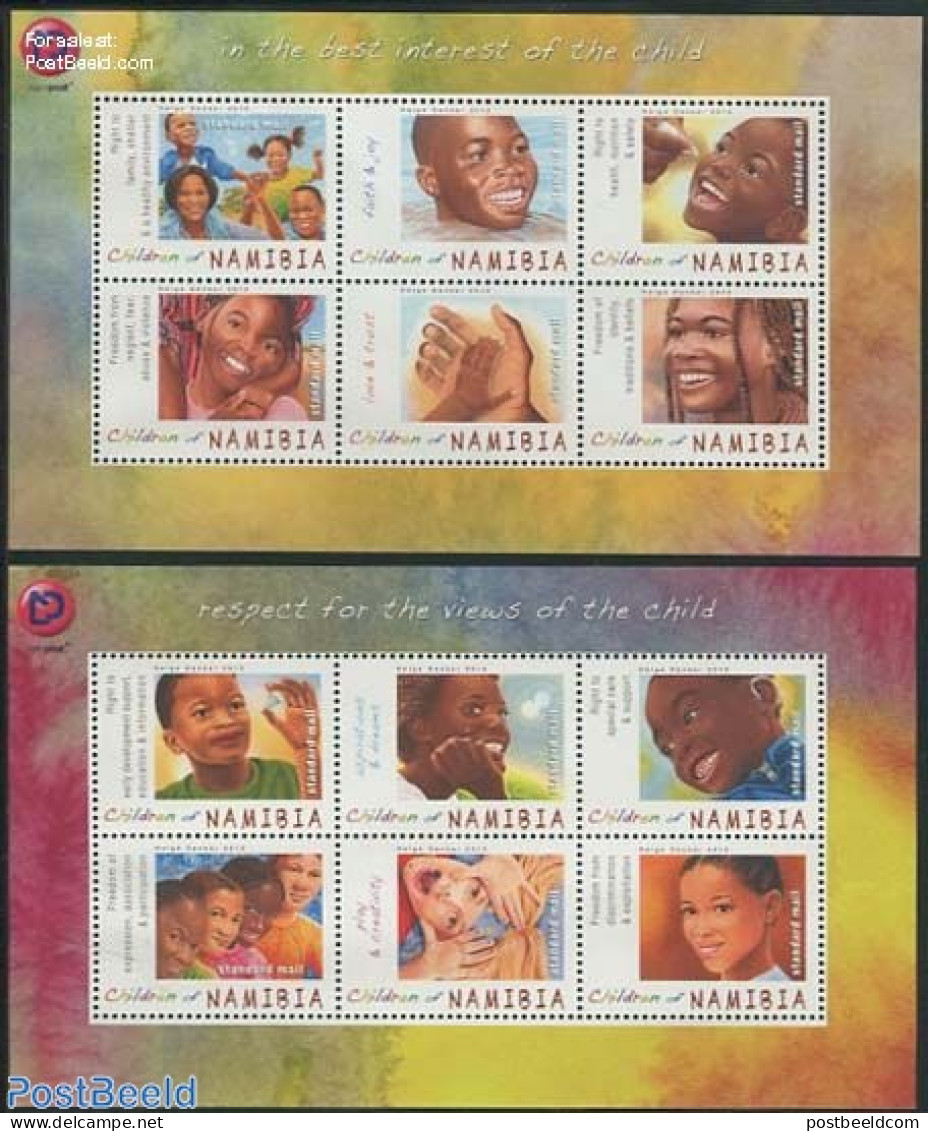 Namibia 2013 Children 12v (2 M/s), Mint NH - Namibia (1990- ...)