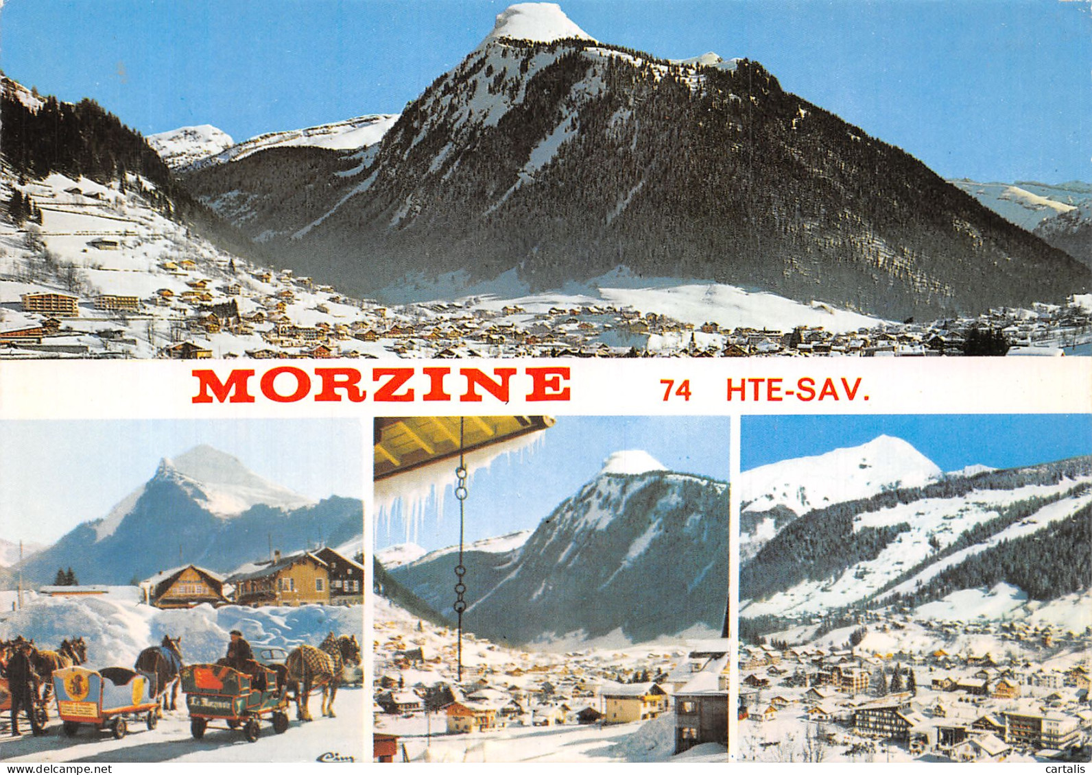 74-MORZINE-N° 4421-B/0157 - Morzine