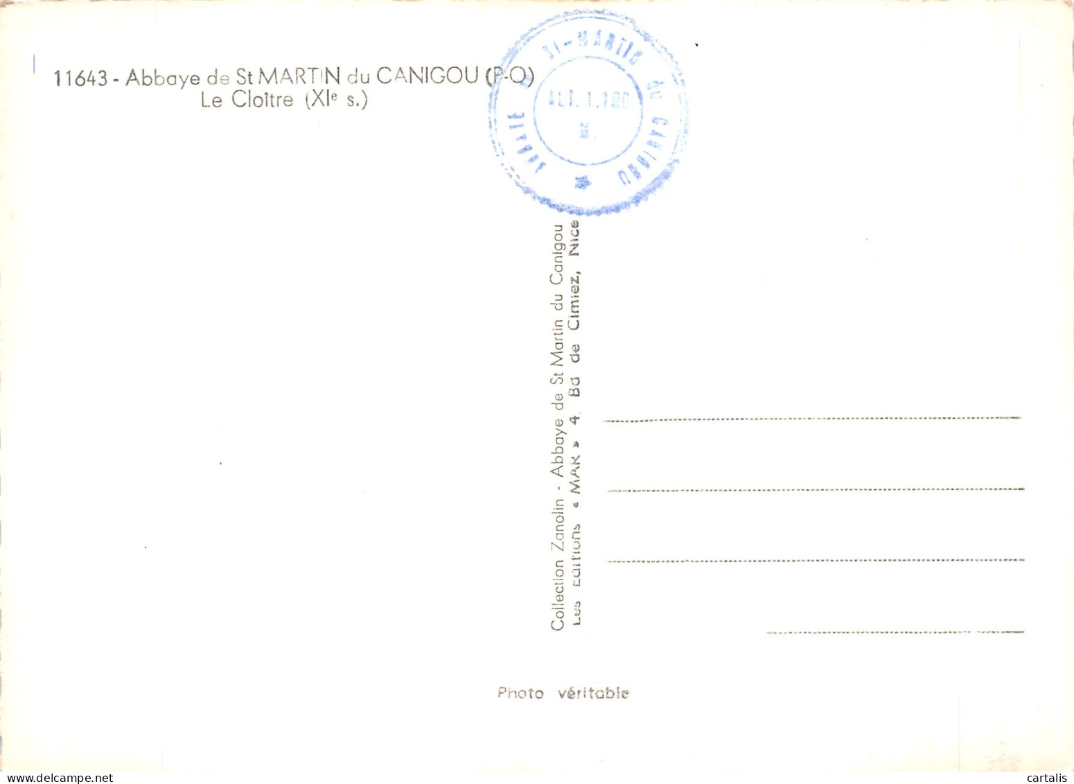 66-SAINT MARTIN DU CANIGOU-N° 4421-B/0143 - Otros & Sin Clasificación