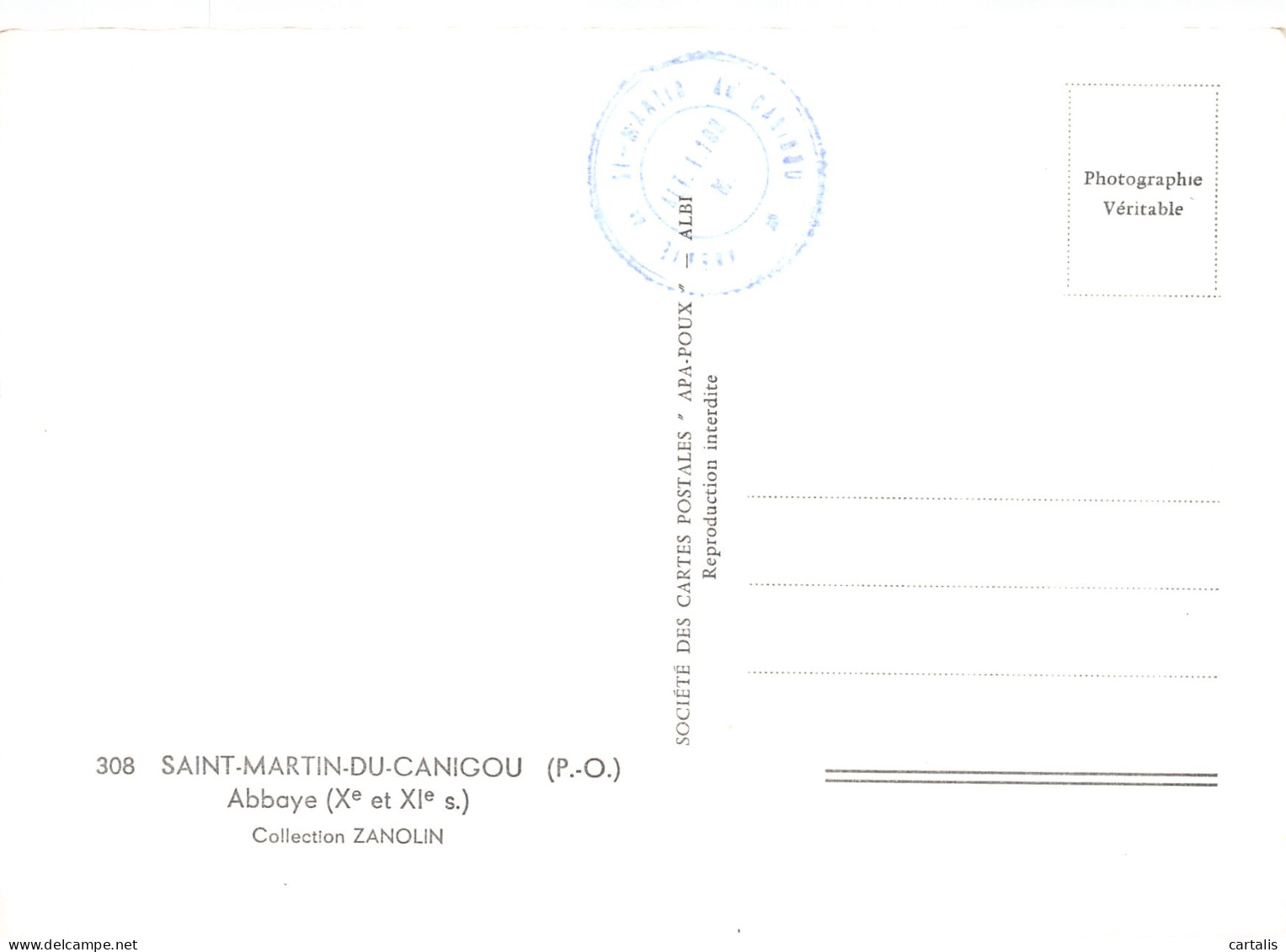 66-SAINT MARTIN DU CANIGOU-N° 4421-B/0141 - Otros & Sin Clasificación