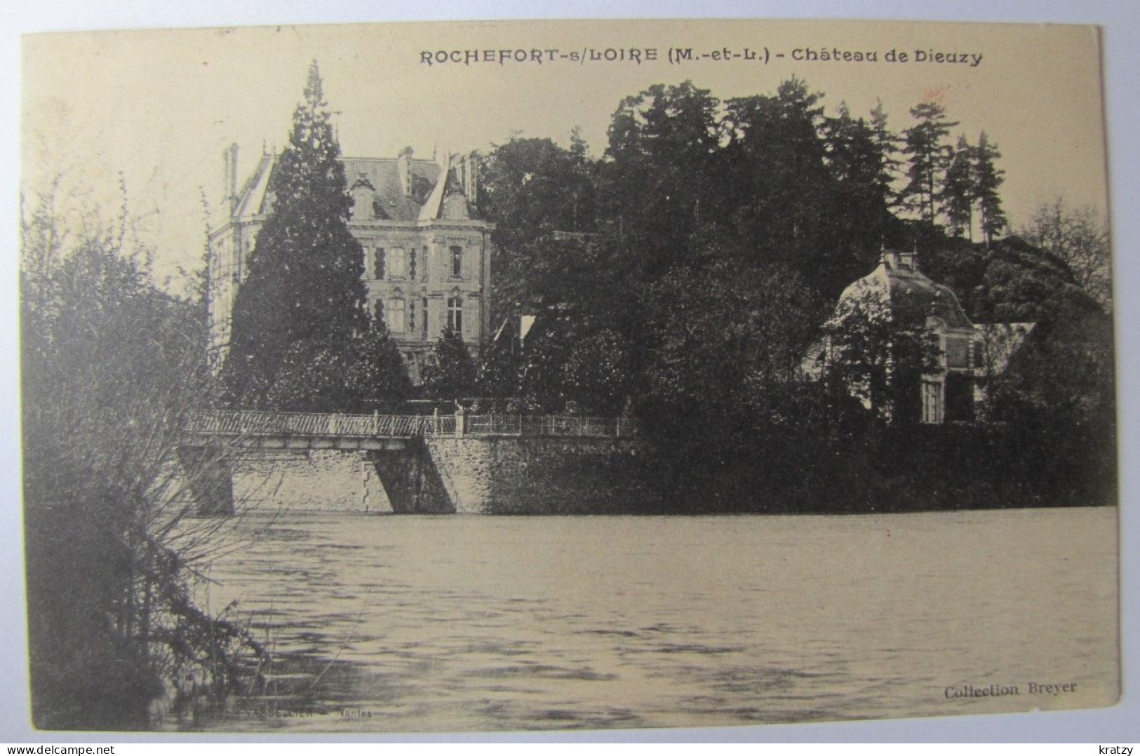 FRANCE - MAINE ET LOIRE - ROCHEFORT-sur-LOIRE - La Château De Dieuzy - 1913 - Altri & Non Classificati