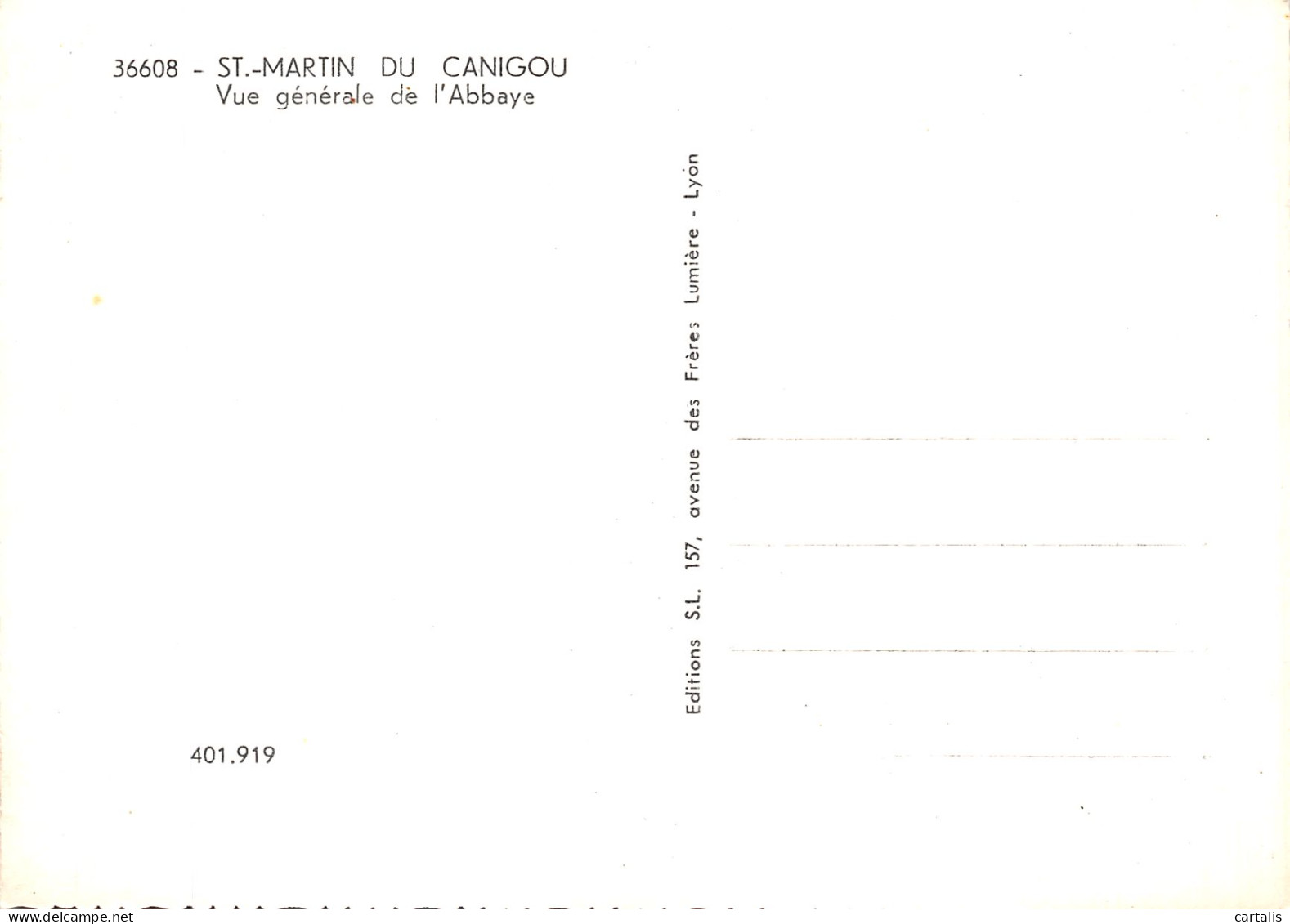 66-SAINT MARTIN DU CANIGOU-N° 4421-B/0113 - Otros & Sin Clasificación